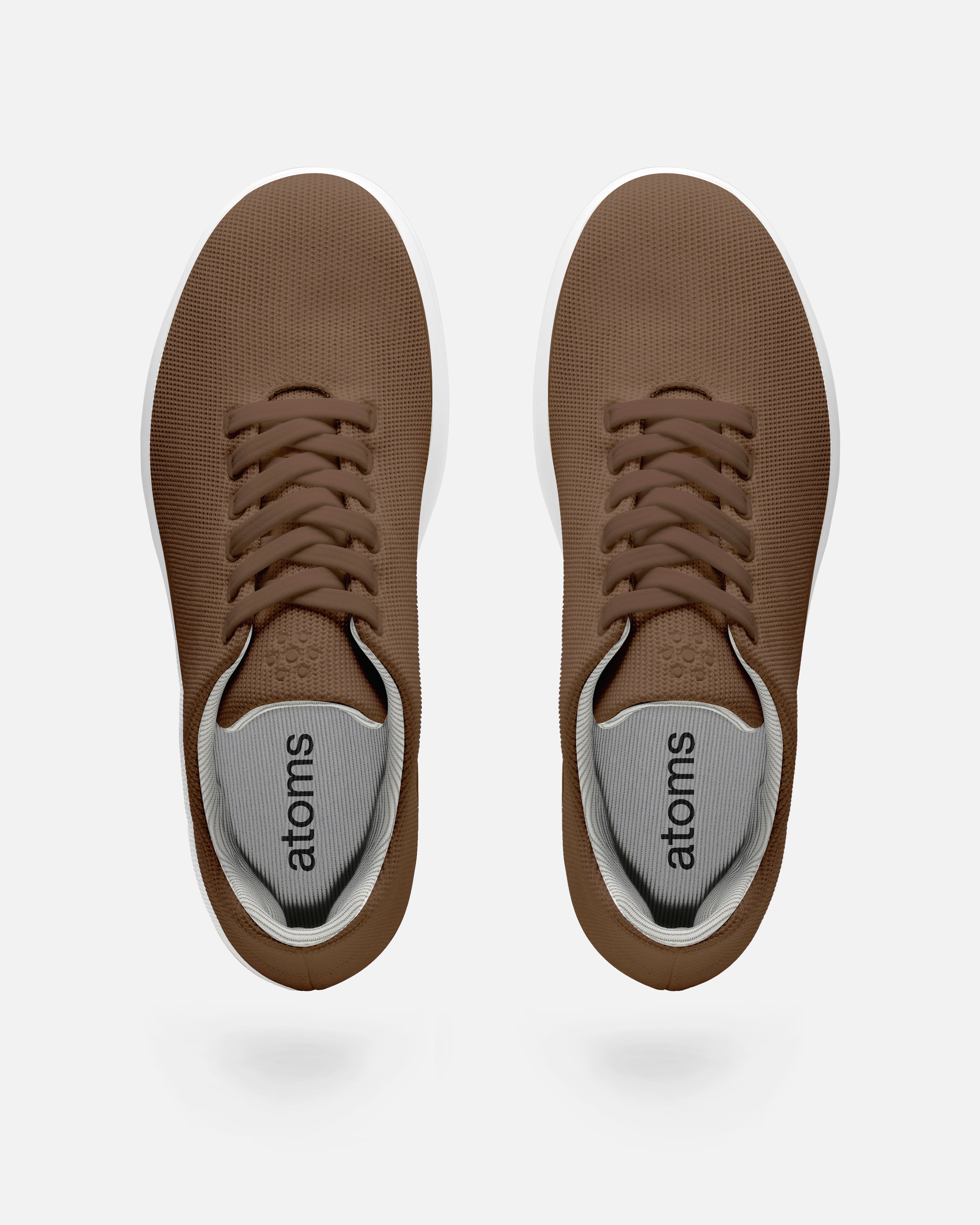 Model 001: Mocha Brown Sneakers