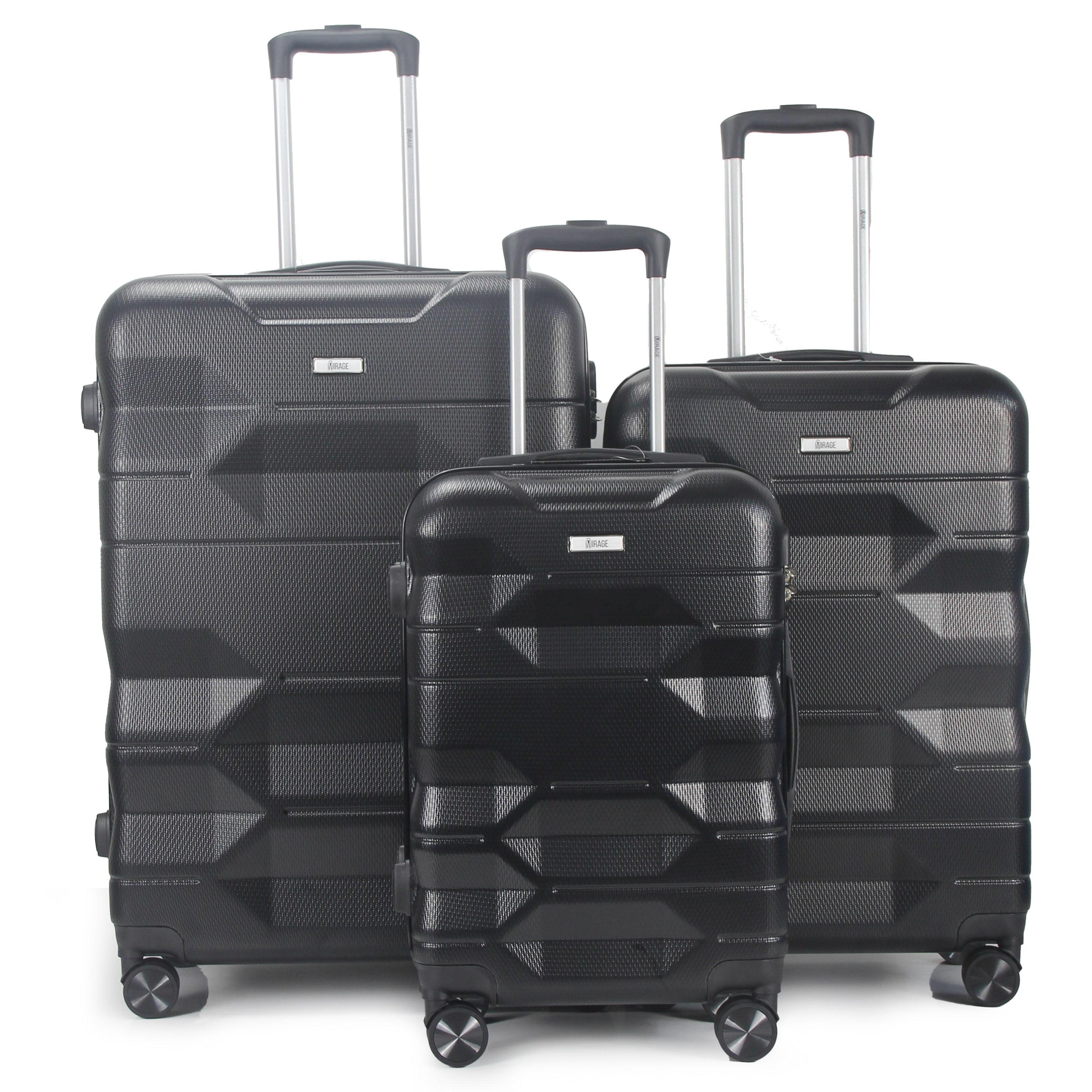 Maggie 3 Piece Luggage Set with Combination Lock