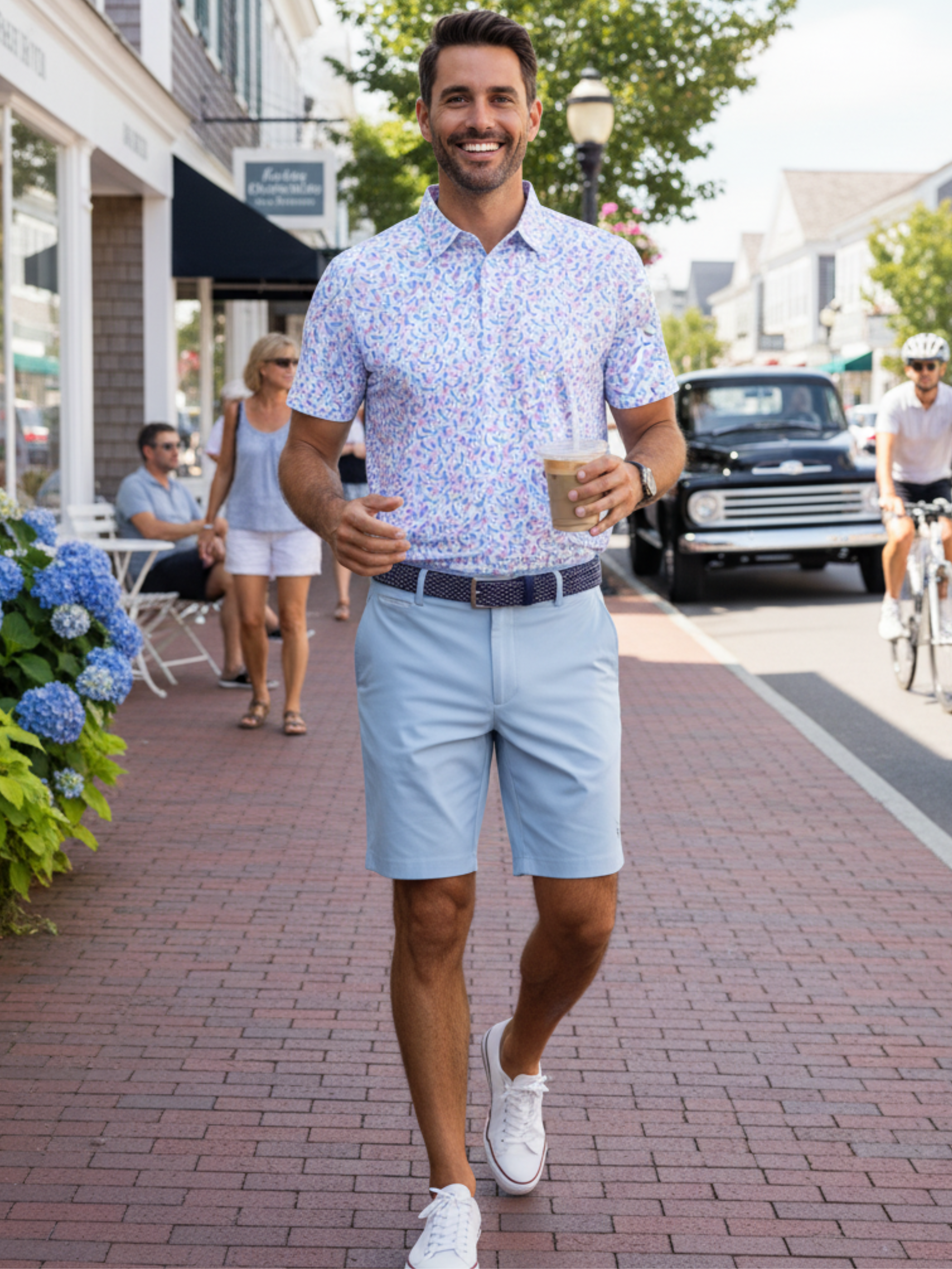 Men's Mermaid Lightweight Everyday Polo