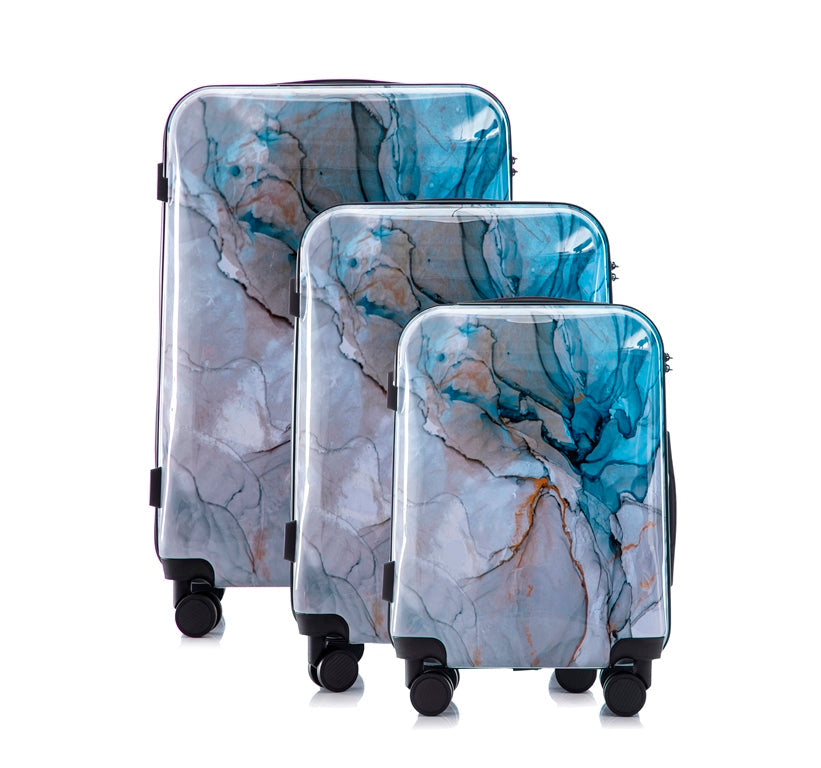 Meteor 3 Piece Luggage Set with TSA Lock