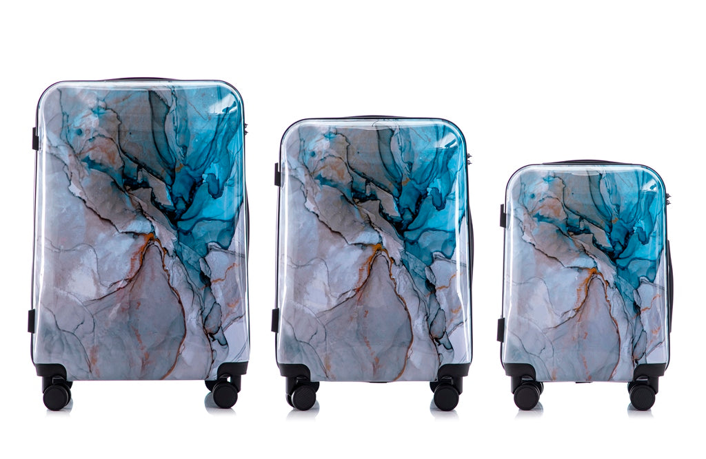 Meteor 3 Piece Luggage Set with TSA Lock