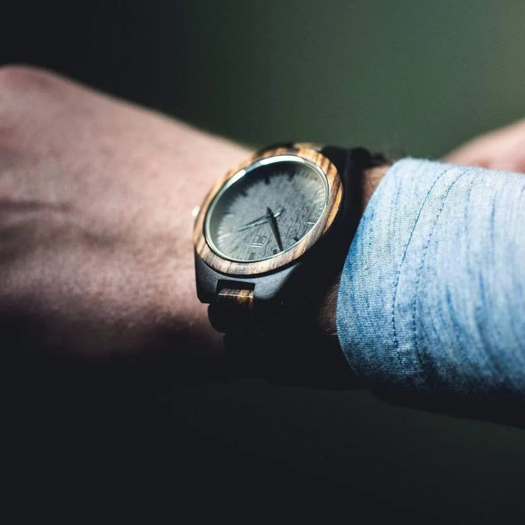 Watch Tarzan Watch | Dark Sandalwood & Zebra