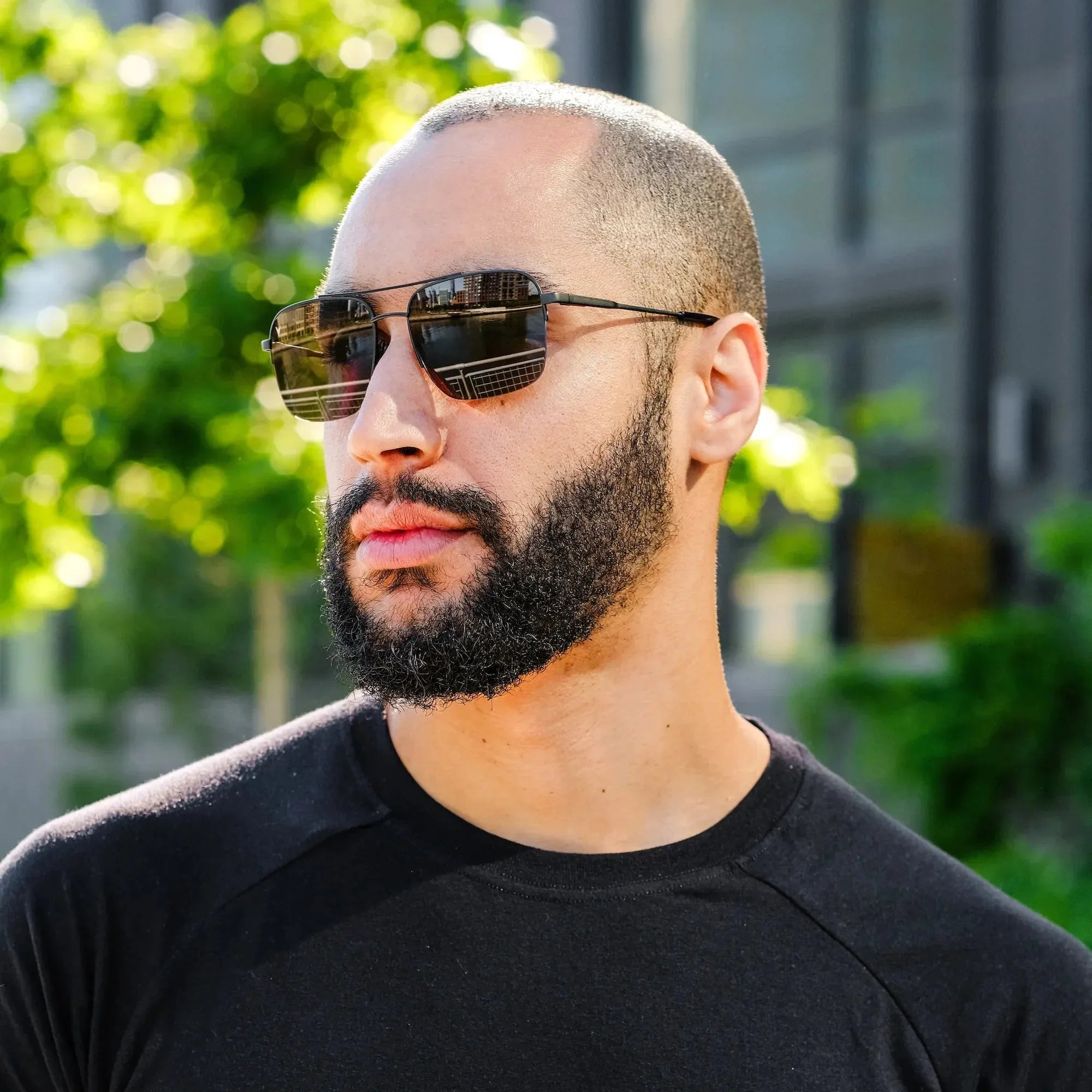 The Marshall Sunglasses - Matte Black