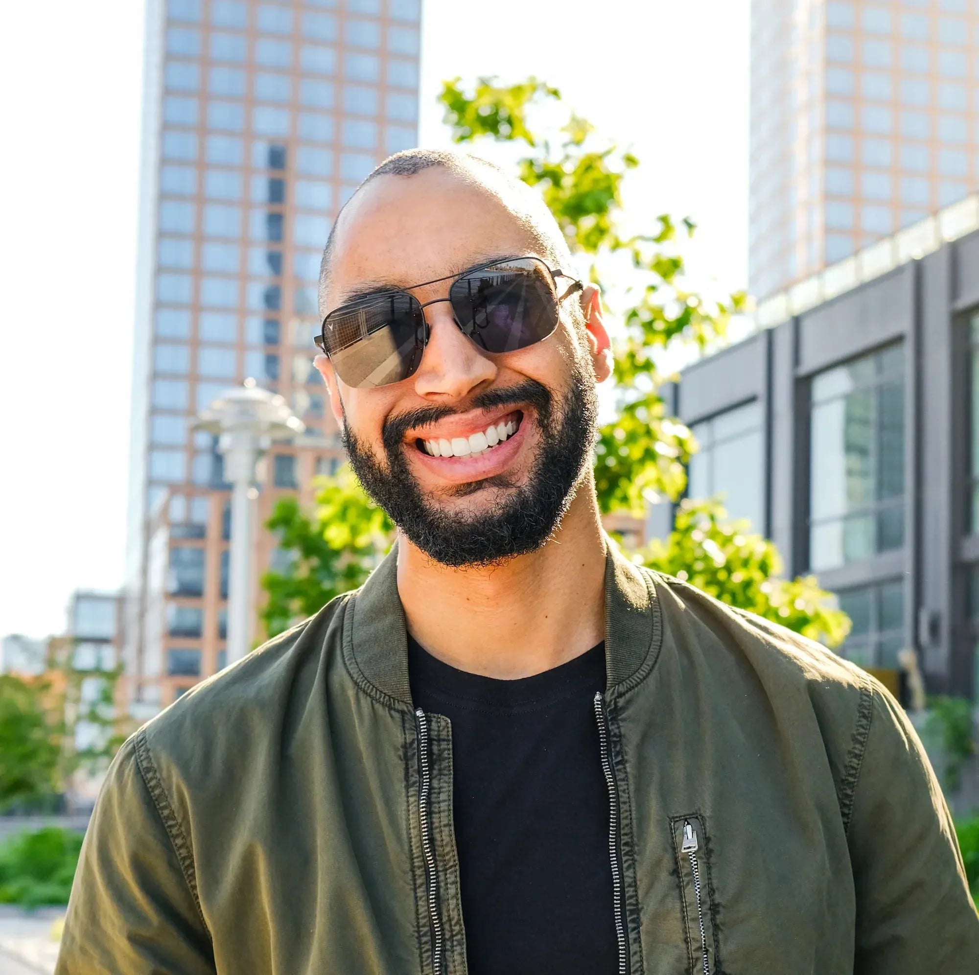 The Marshall Sunglasses - Matte Black