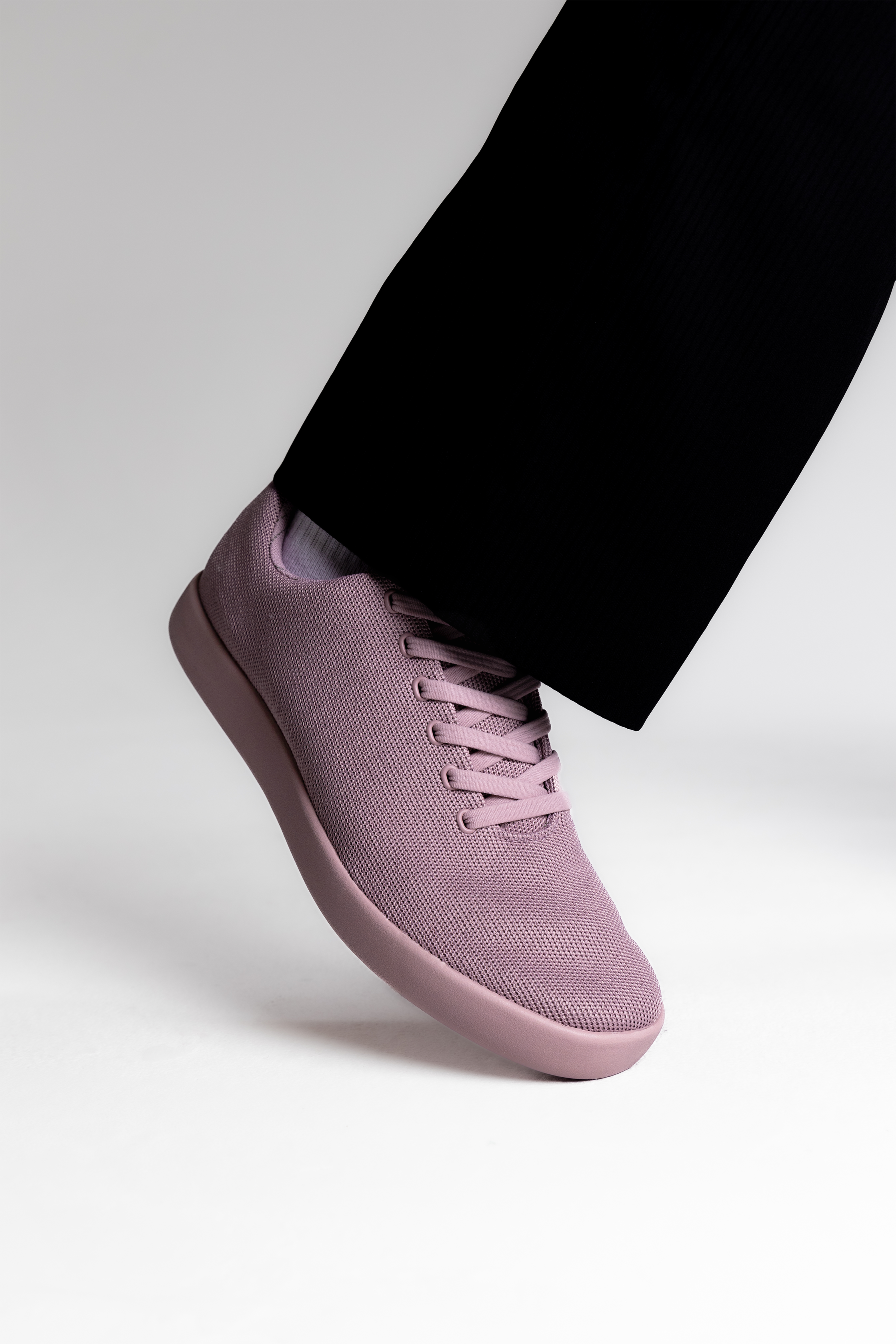 Model 000: Mauve Sneakers