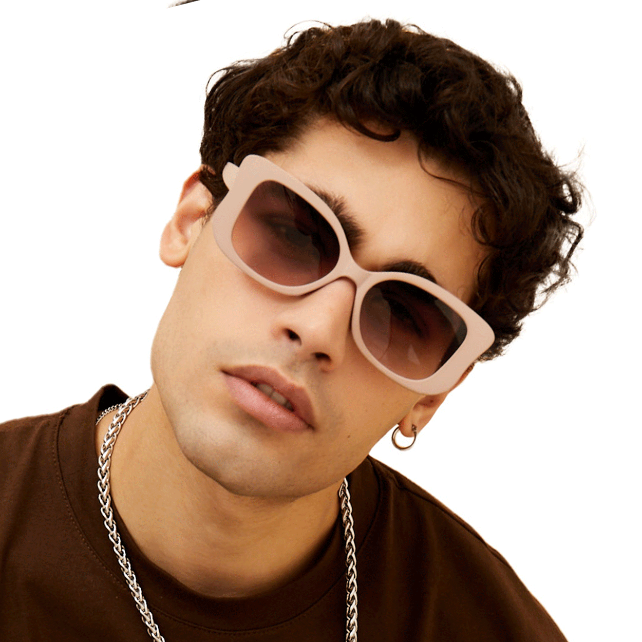 Empress Sunglasses - Beige