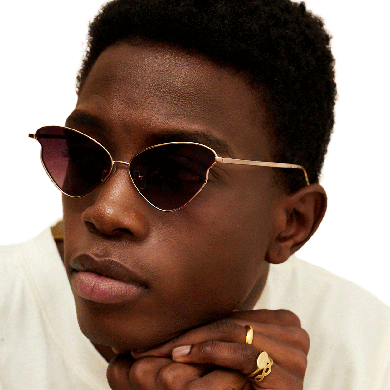 Transformation Sunglasses - Faded Ruby