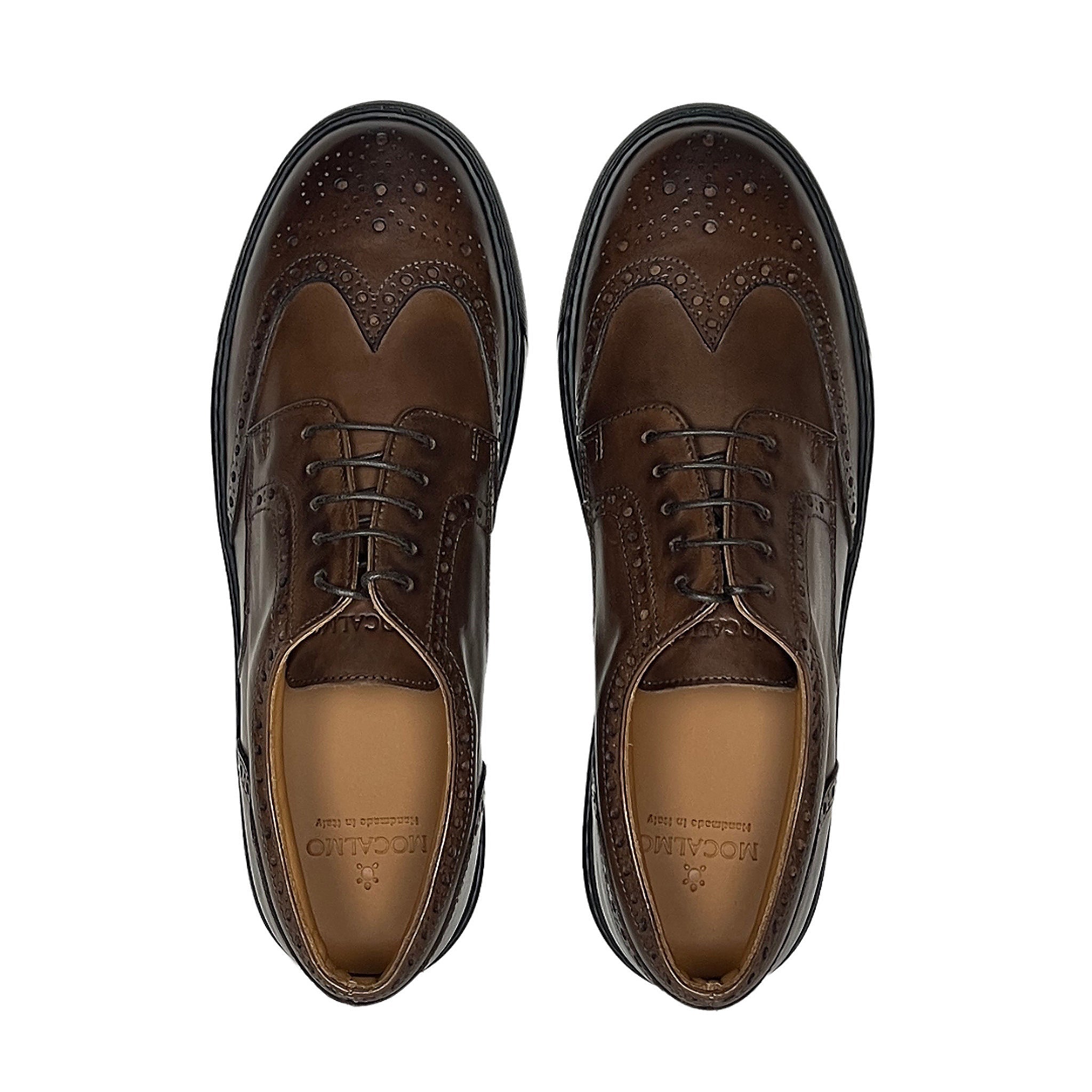 Men's Don Giovanni Wingtips - Brown Sneakers