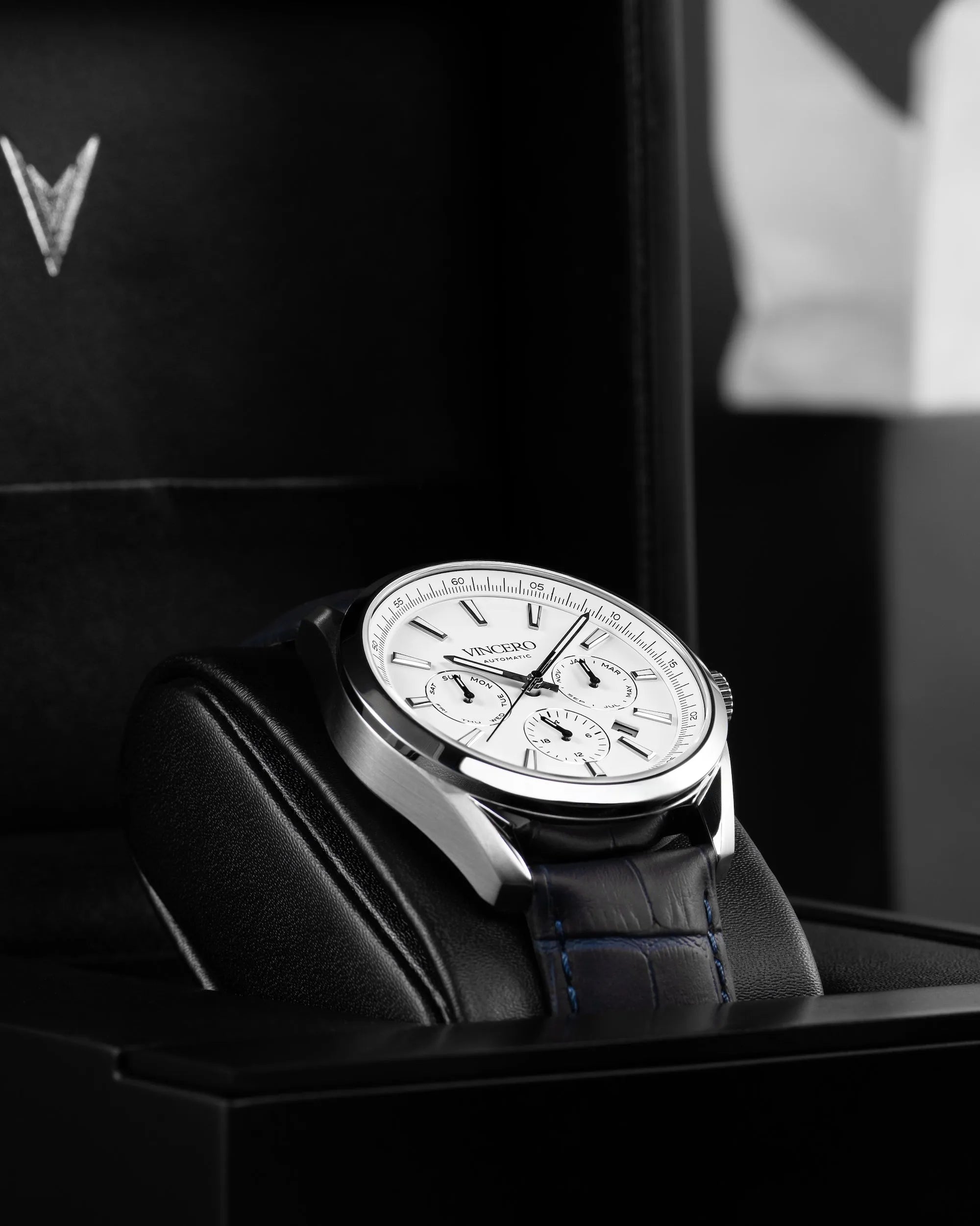 The Reserve Automatic Men's Watches - Blue/Silver