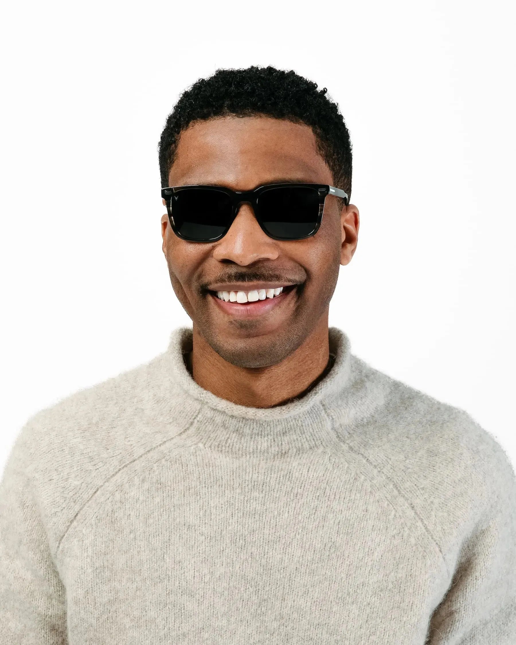 The Cooper Sunglasses - Black Smoke