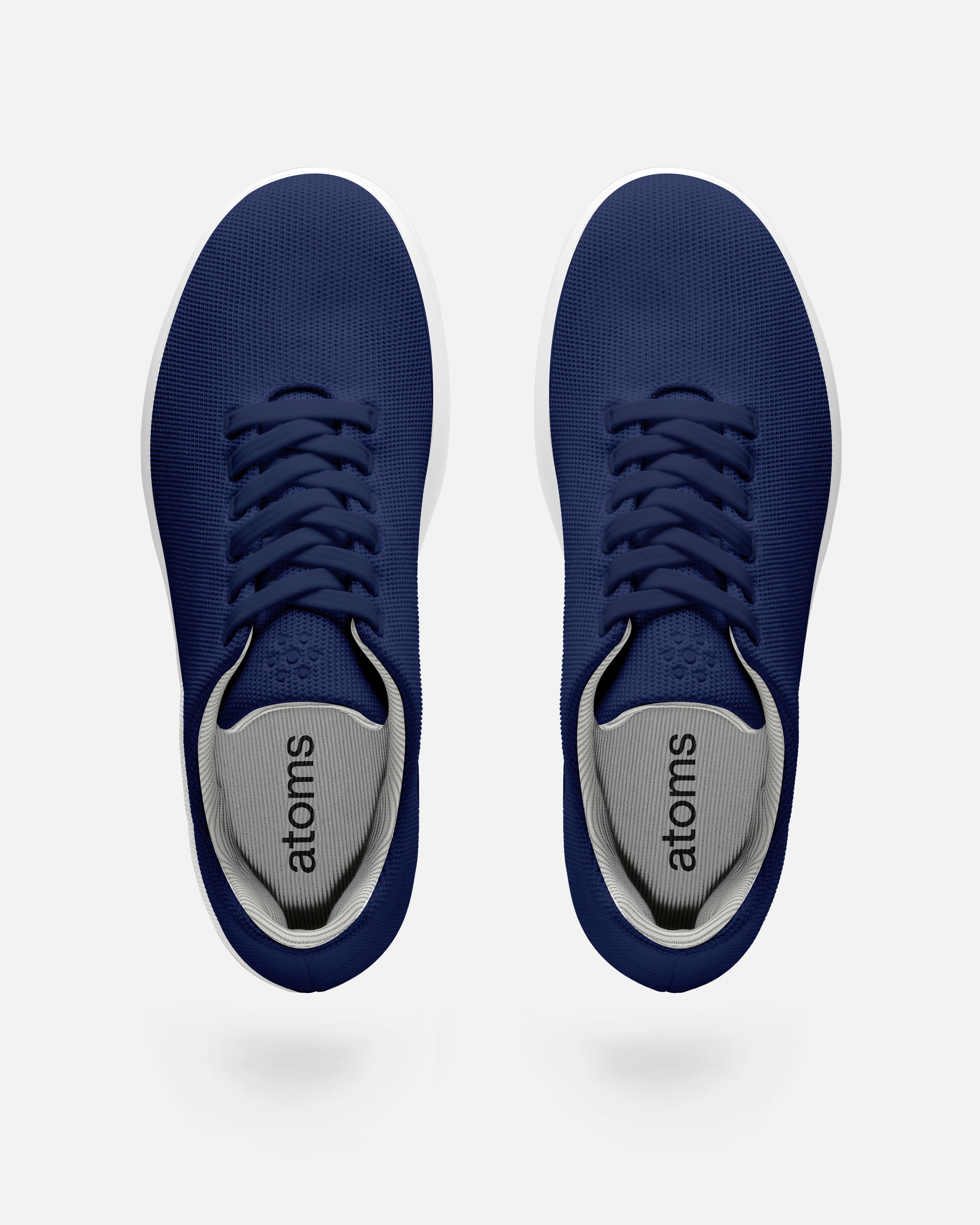 Model 001: Navy & White Sneakers