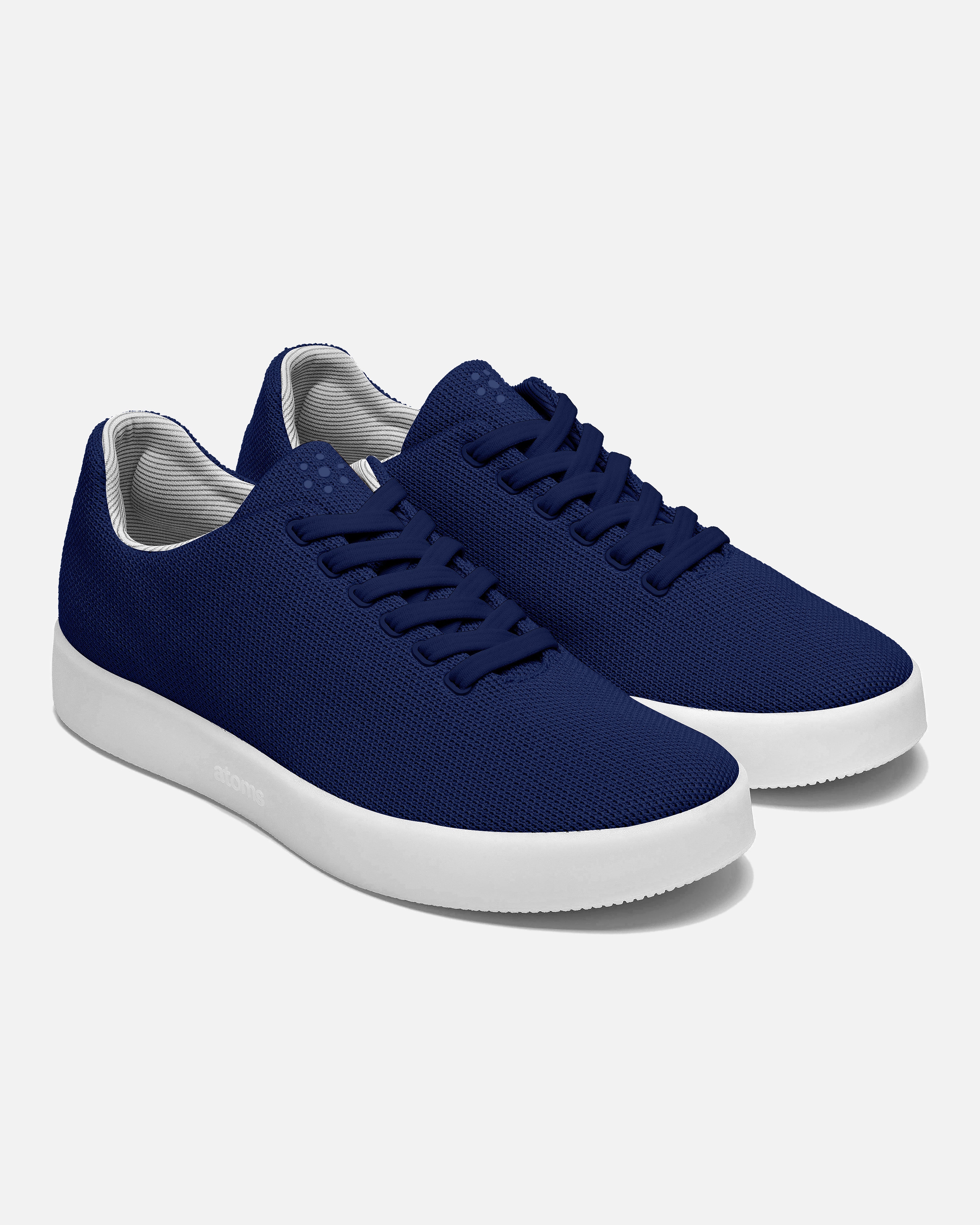 Model 001: Navy & White Sneakers