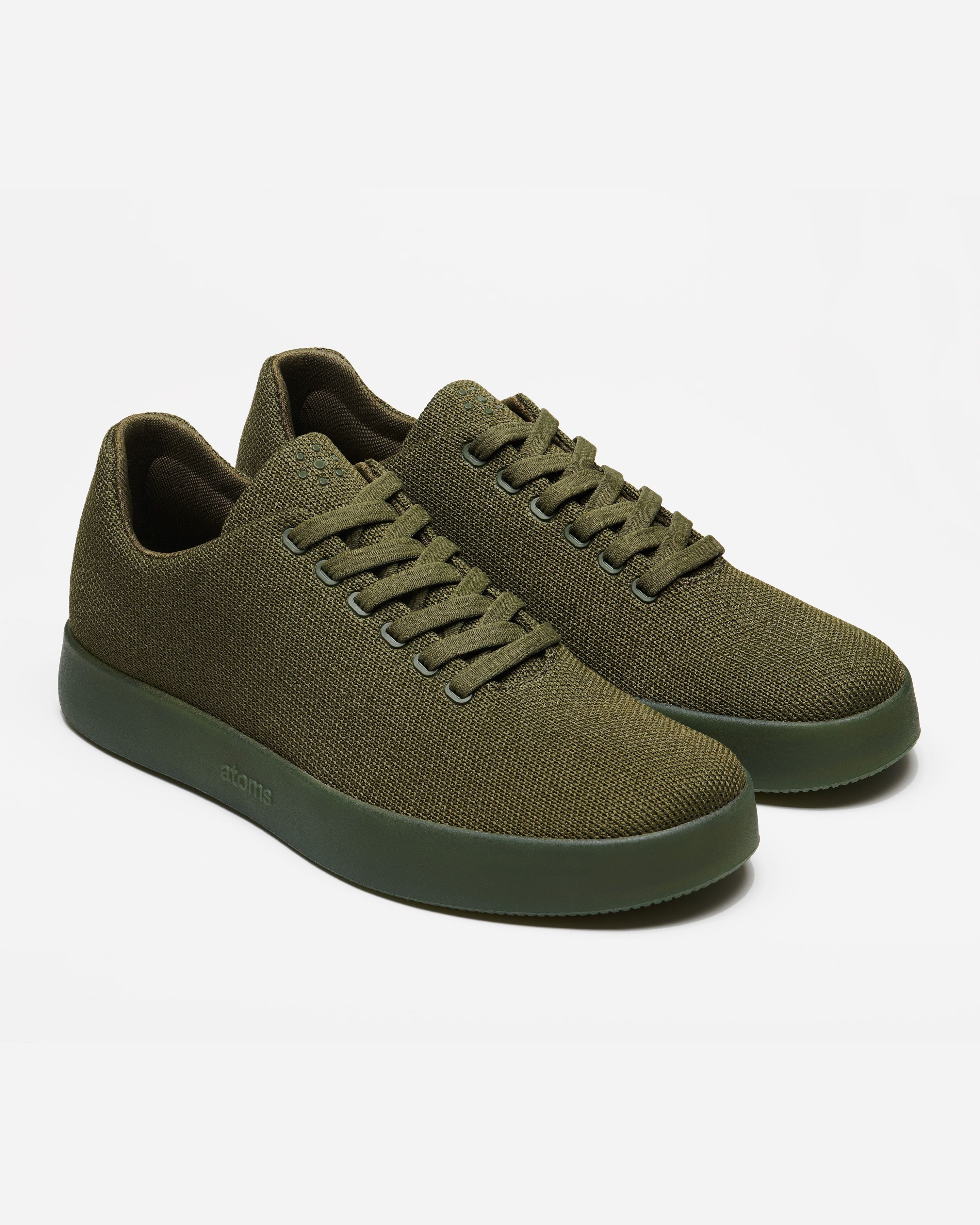 Model 001: Clove Green Sneakers