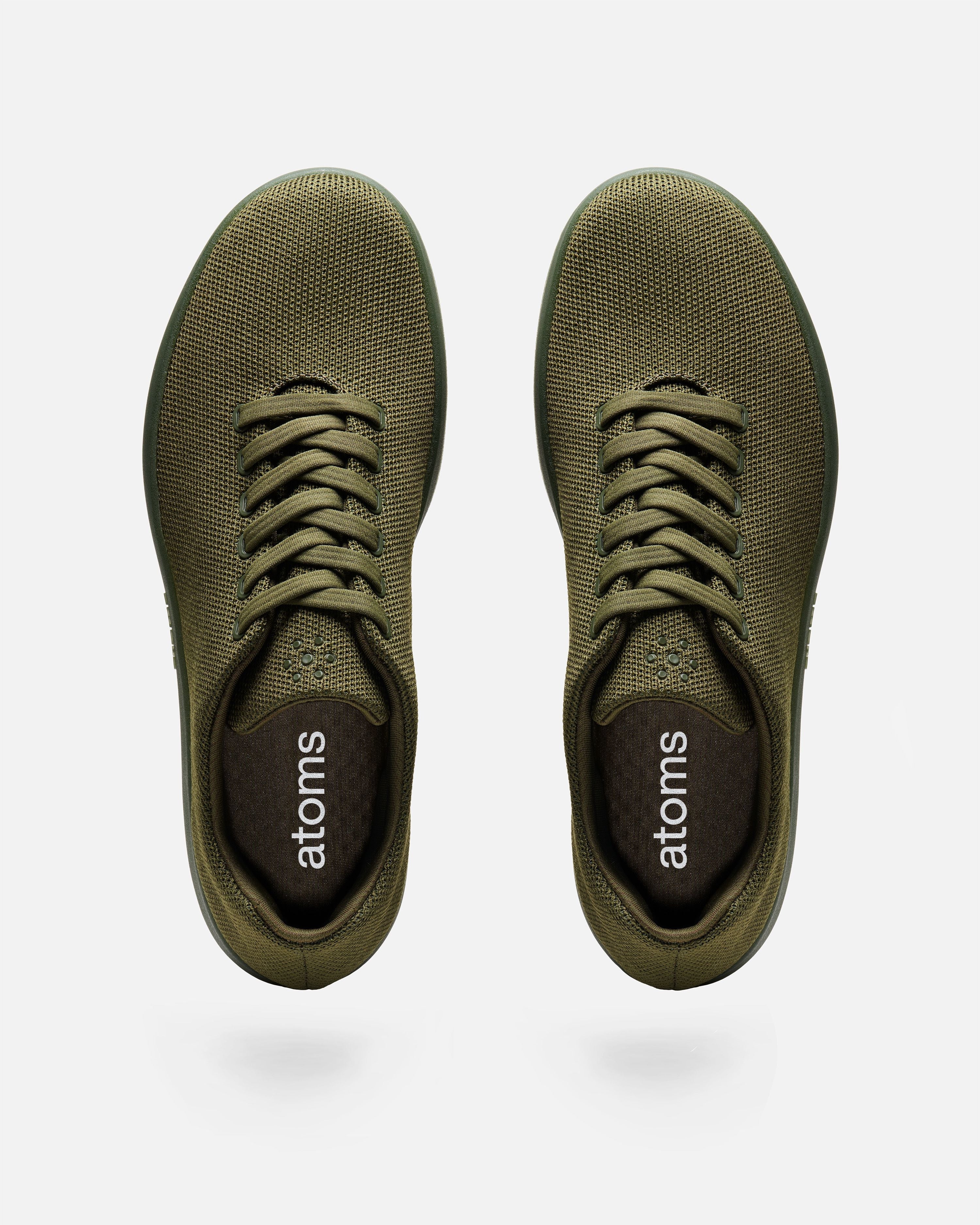 Model 001: Clove Green Sneakers