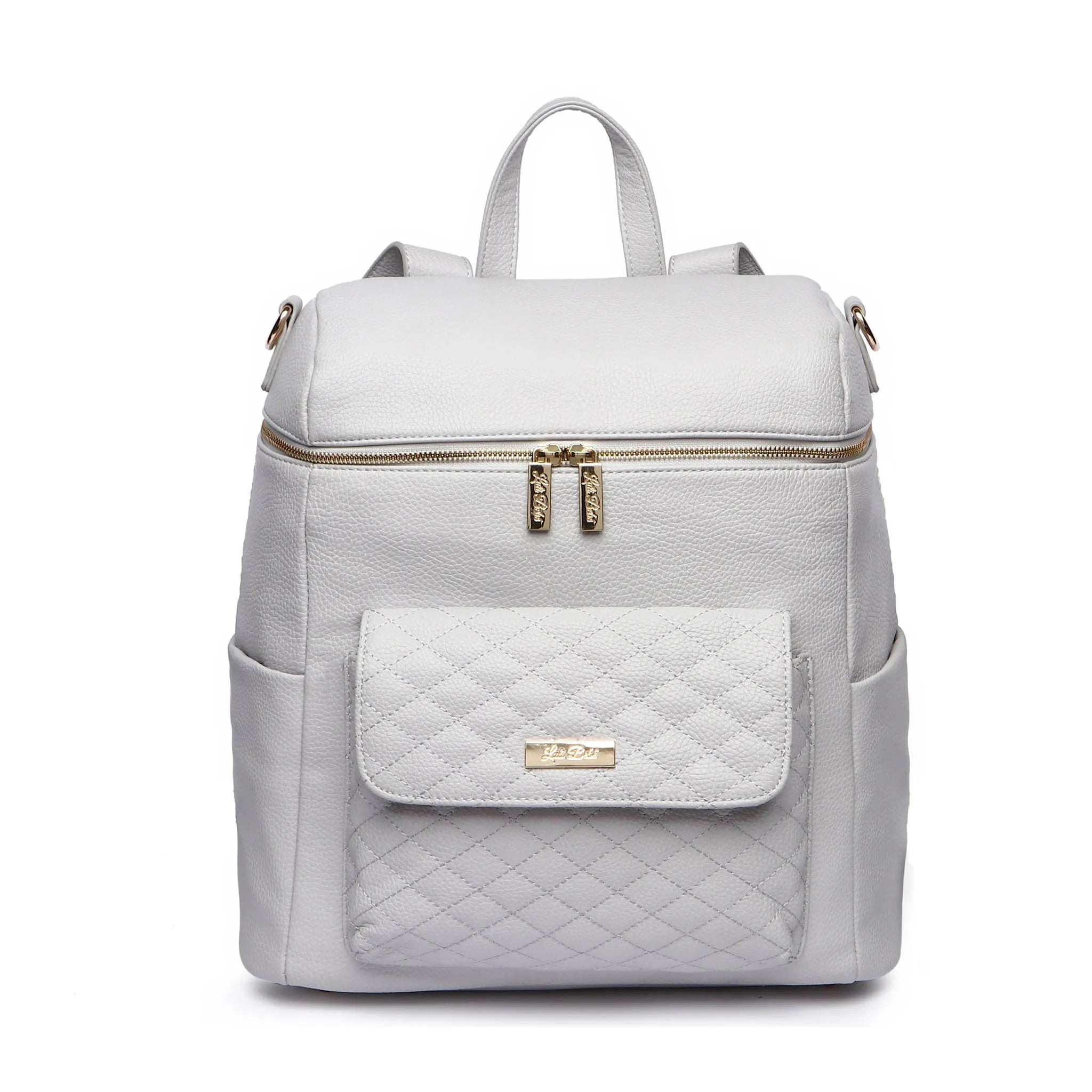 Monaco Backpack Diaper Bag | Stone Grey