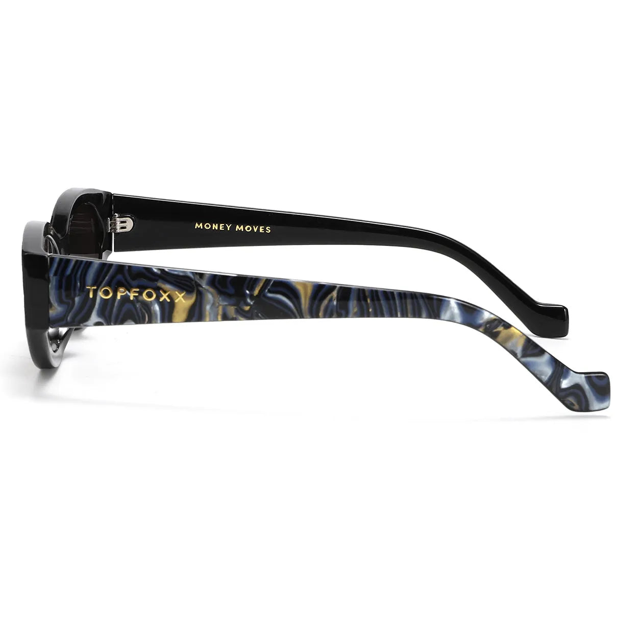 Kat x Money Moves Sunglasses - Dark Blue