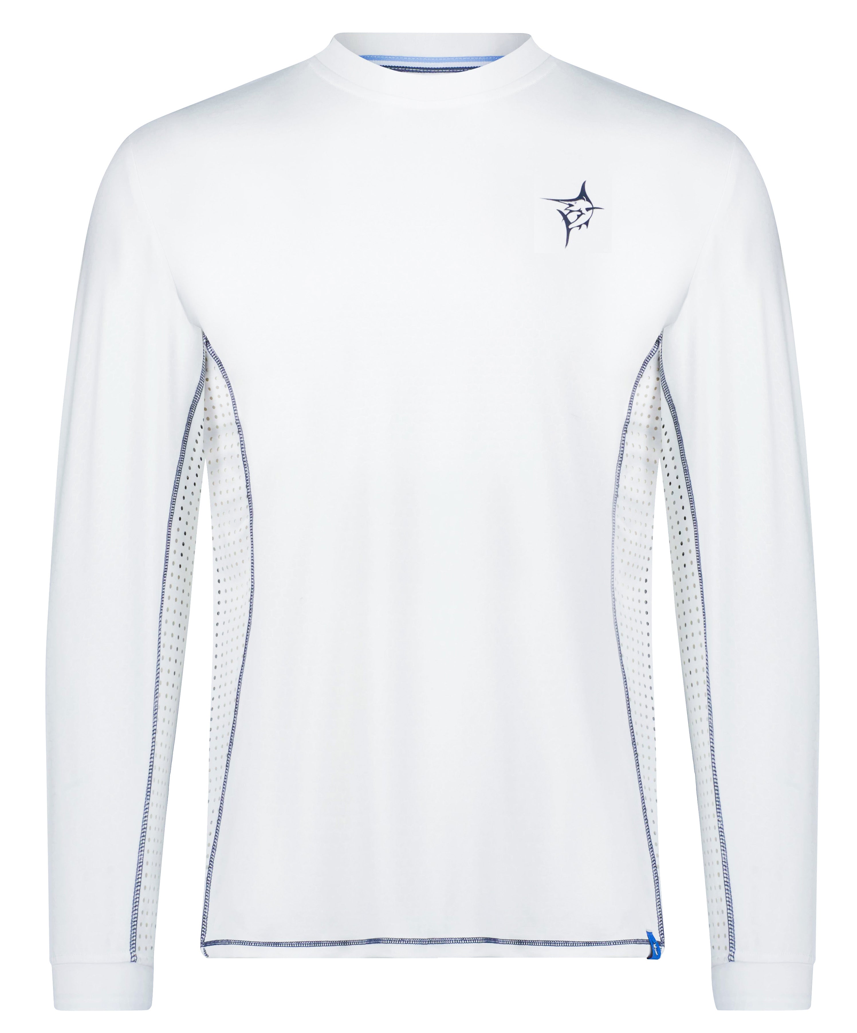 NautiFlex Performance Long Sleeve Shirt. White