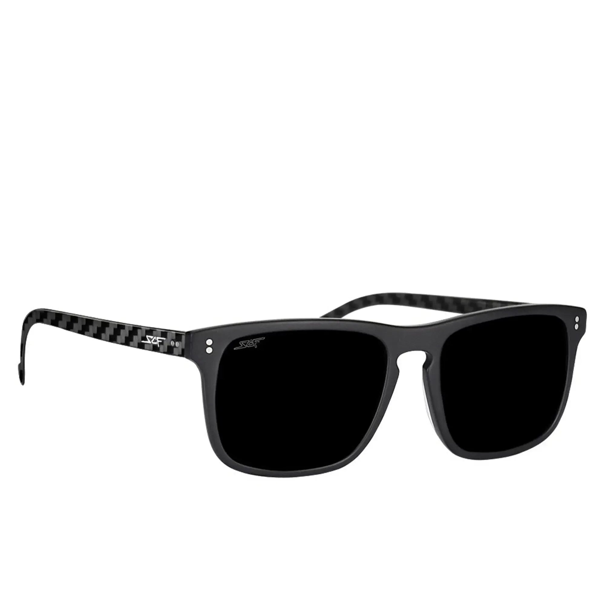 NITRO Real Carbon Fiber Sunglasses (Polarized Lens | Acetate Frames)