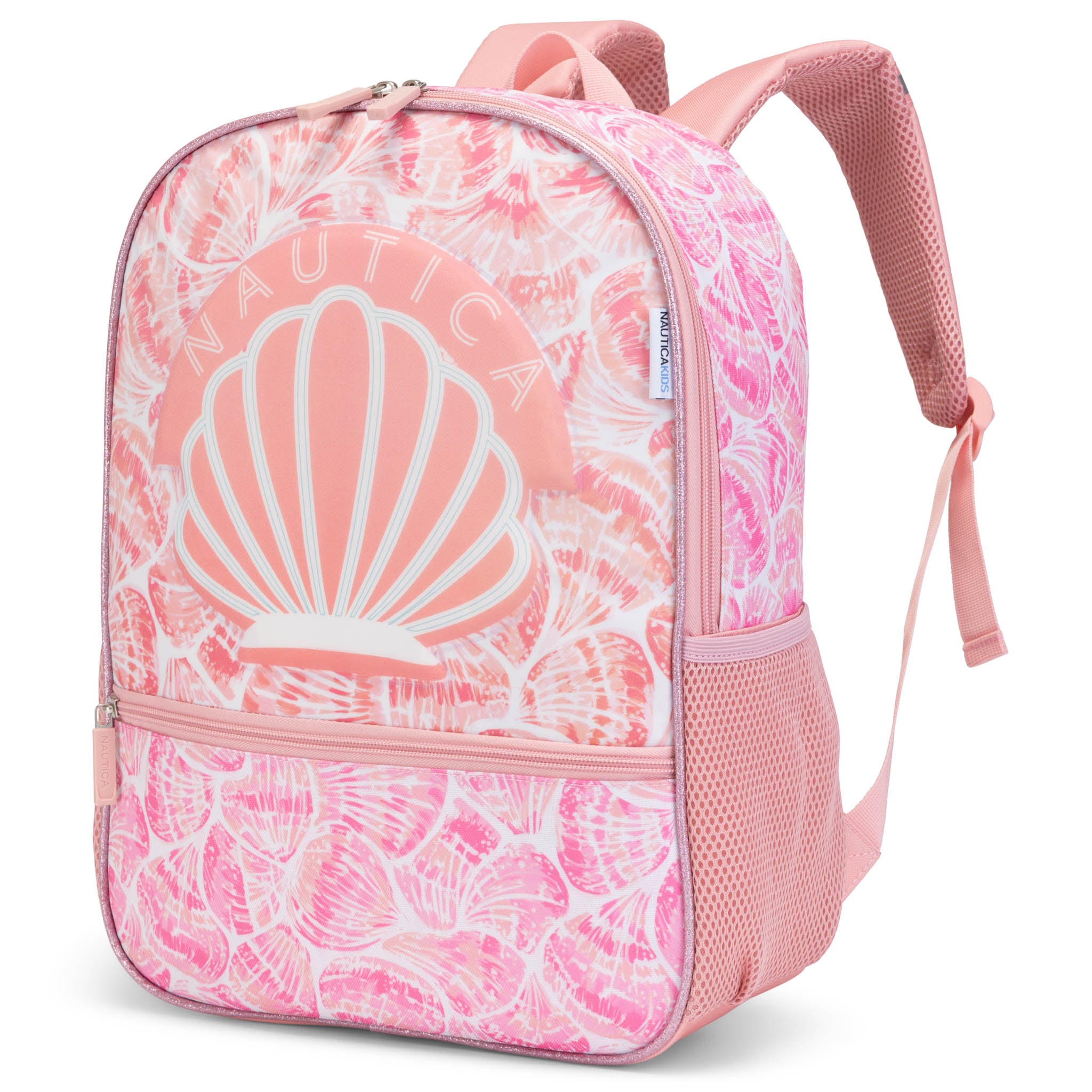 Back to Basics Cushioned Kids Backpack | Pink Shell | 16" Tall