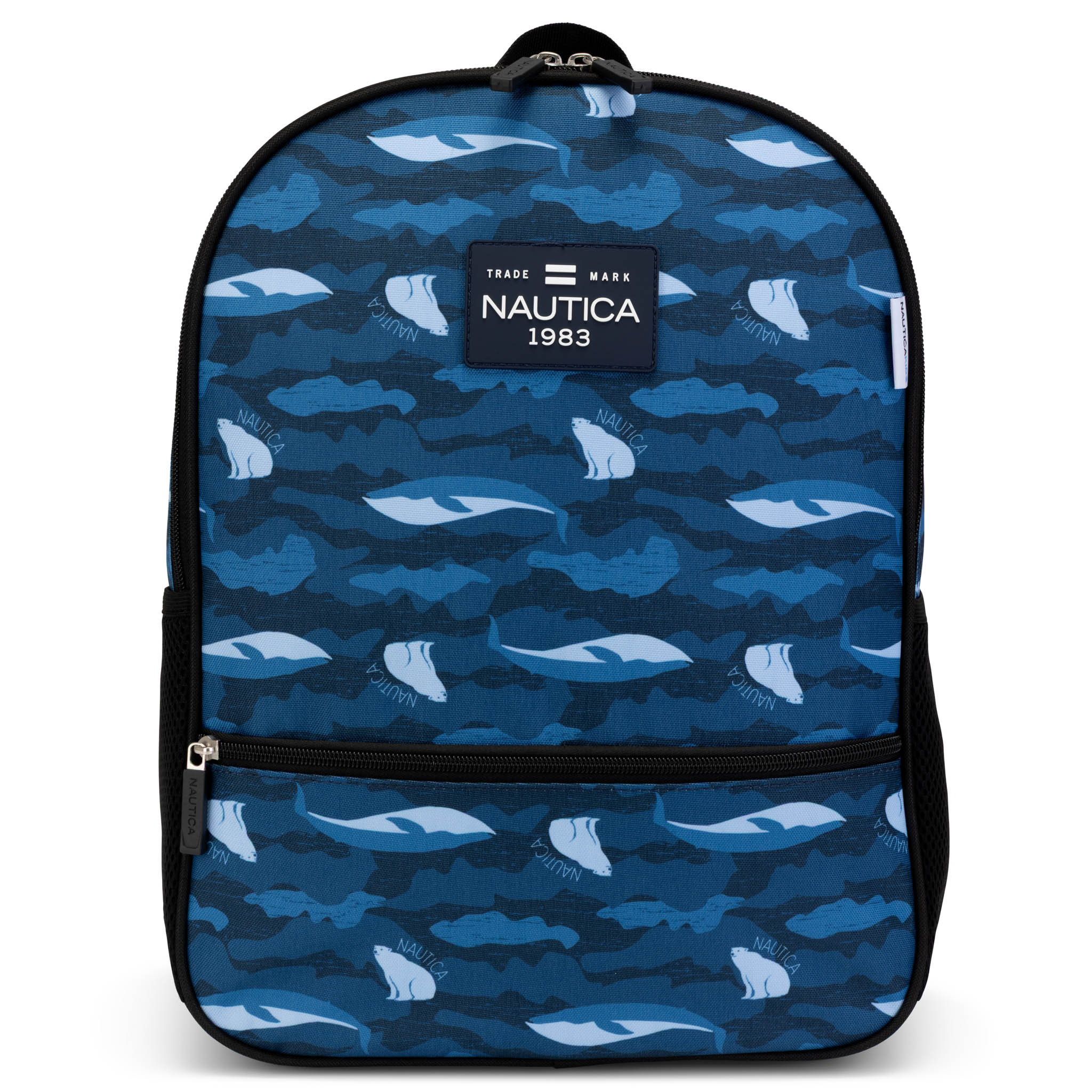Back to Basics Cushioned Kids Backpack | Polar Camo | 16" Tall