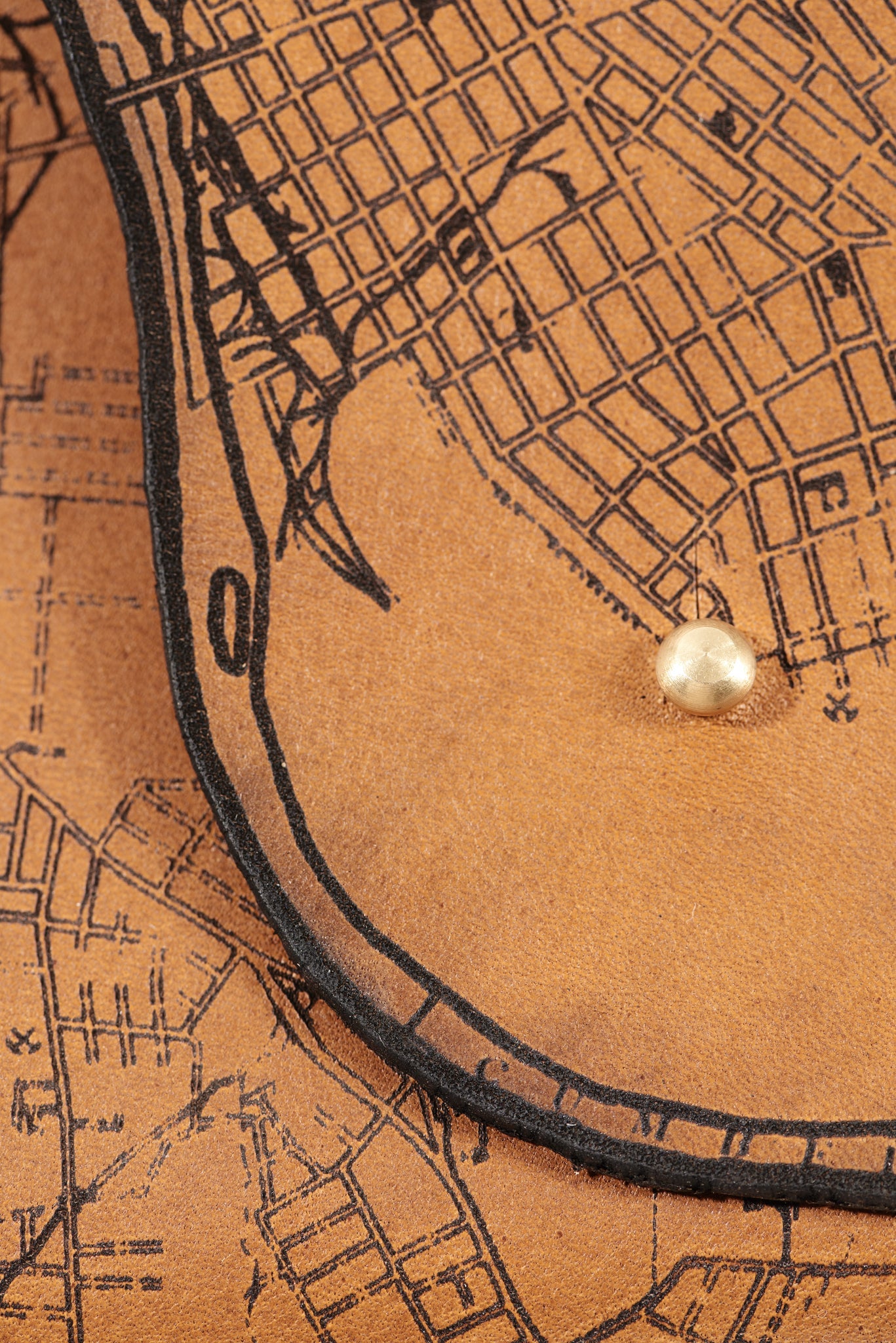 Nashville Map Clutch | Elegant Travel Companion