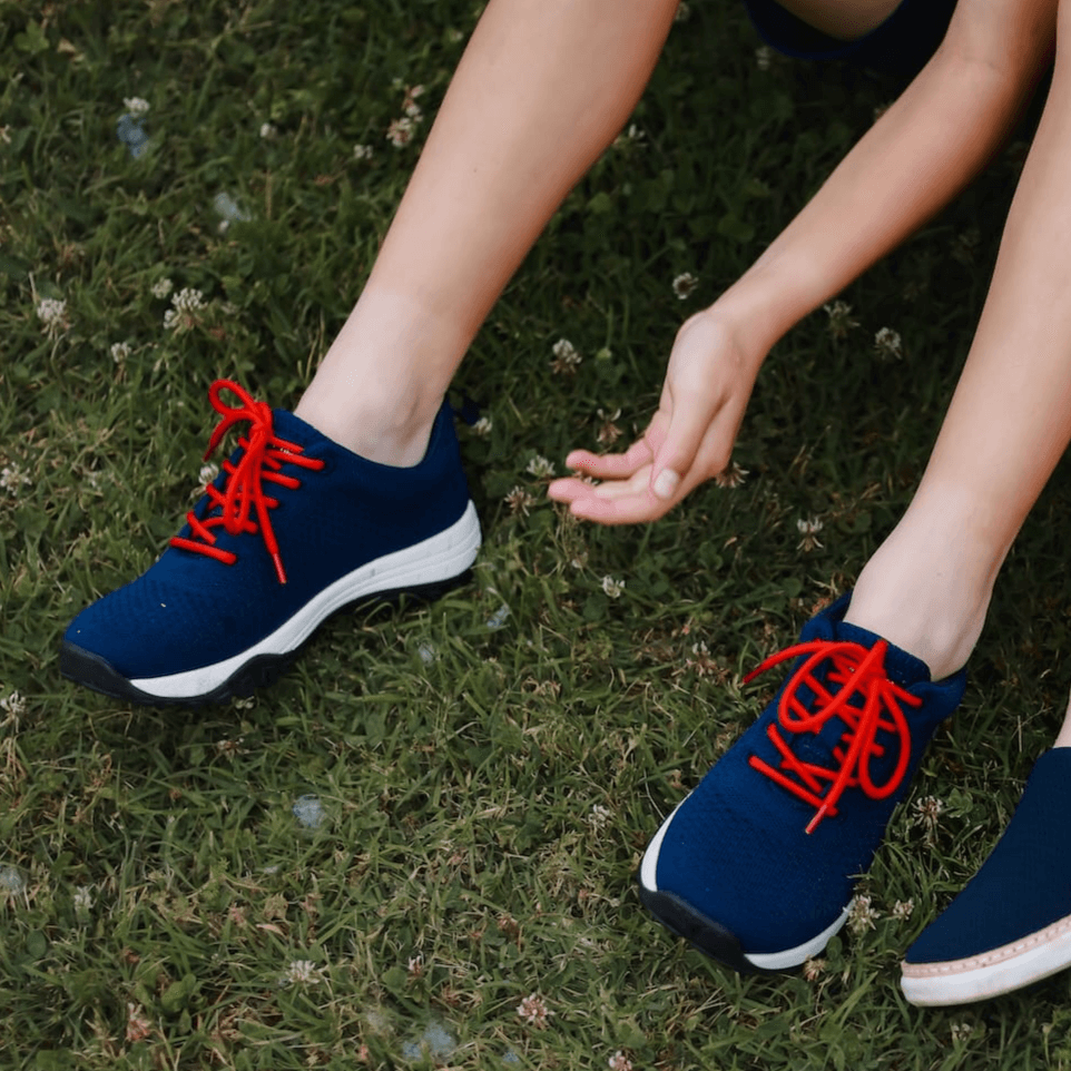 Grounding Sneaker Grounding Shoes • Navy Knit