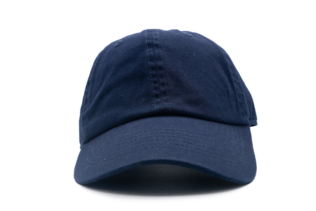 Navy Blue Letter Baseball Hat