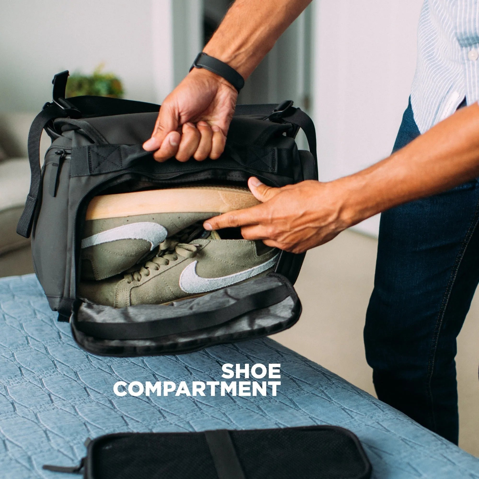 Travel Bag 40L Backpack-Duffel Hybrid