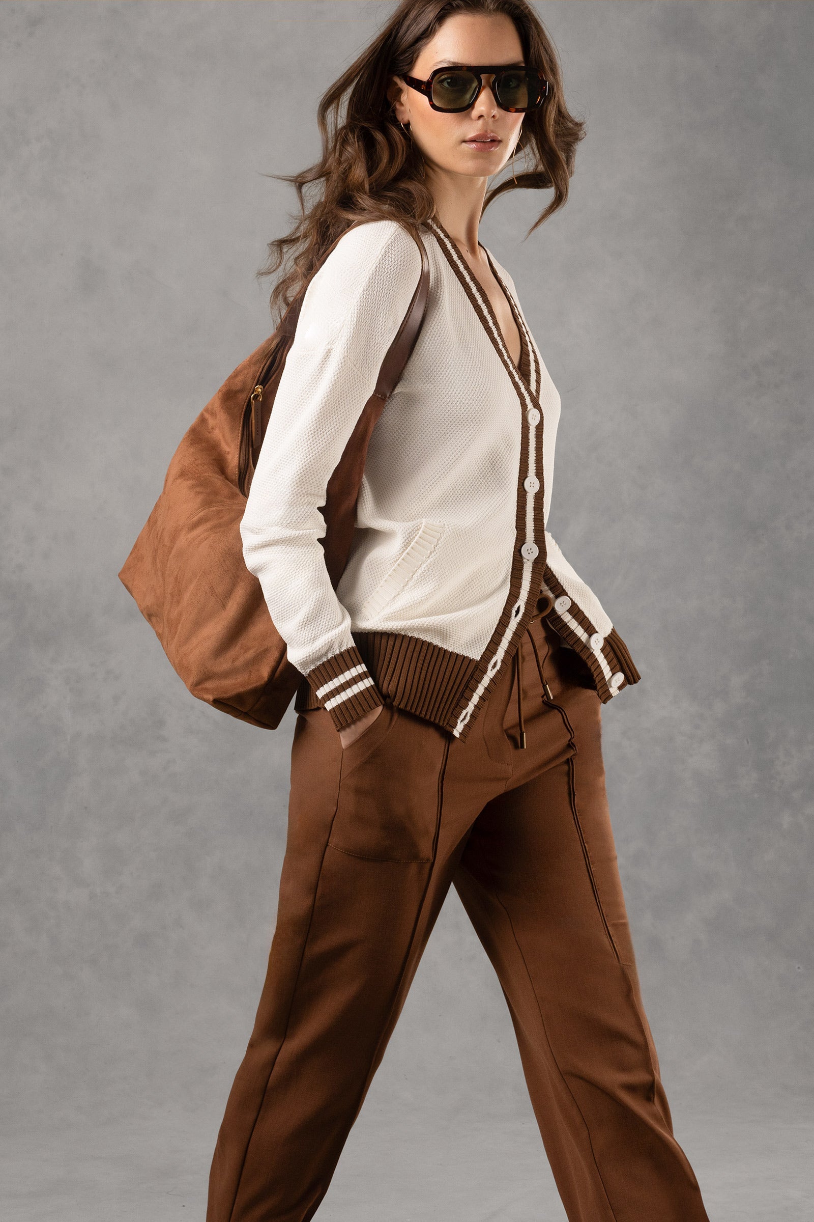 Noria Fluid Woven Pant with Fly-Front & Drawcord