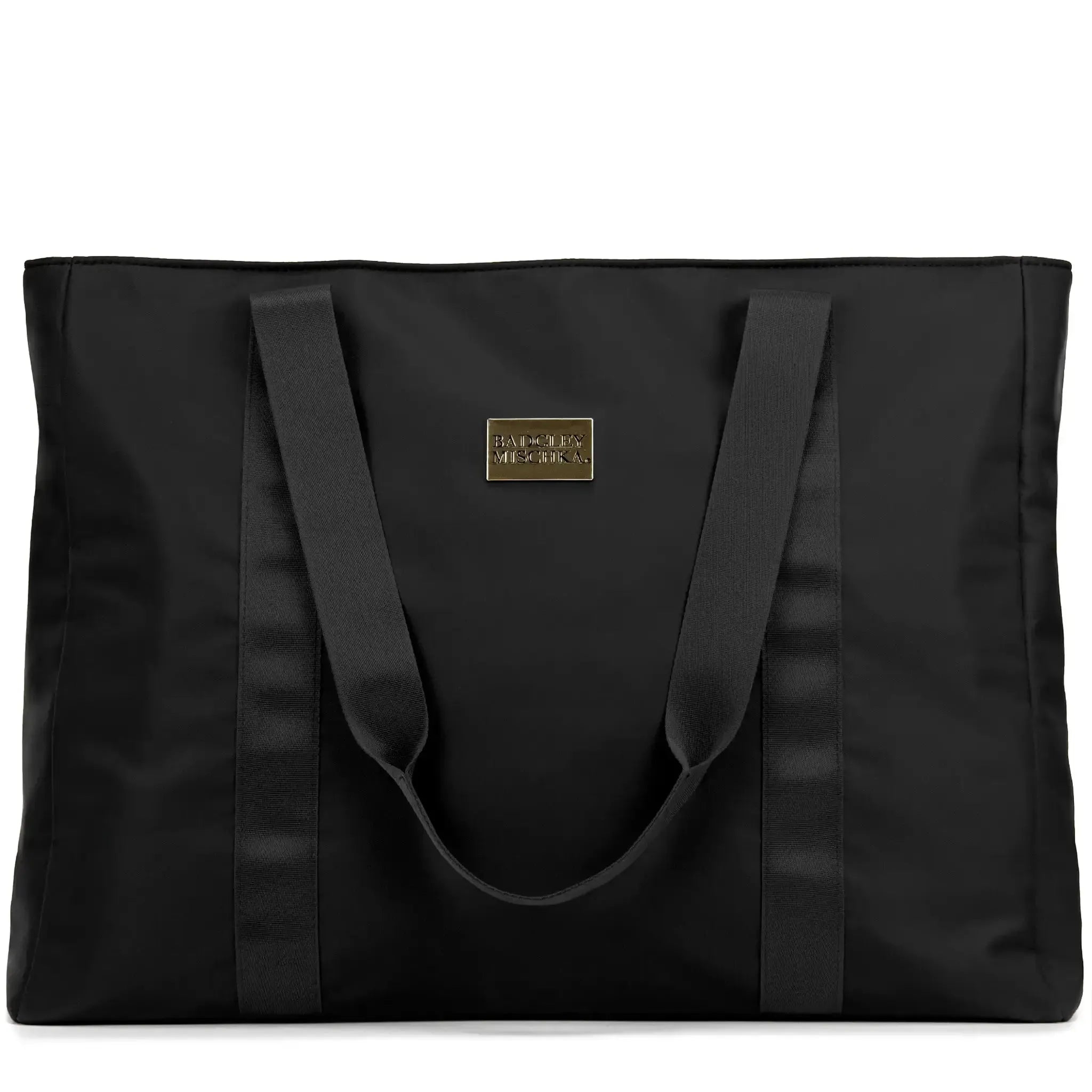 Badgley Mischka Nylon Travel Tote Weekender Bag Badgley Mischka Nylon Travel Tote Weekender Bag