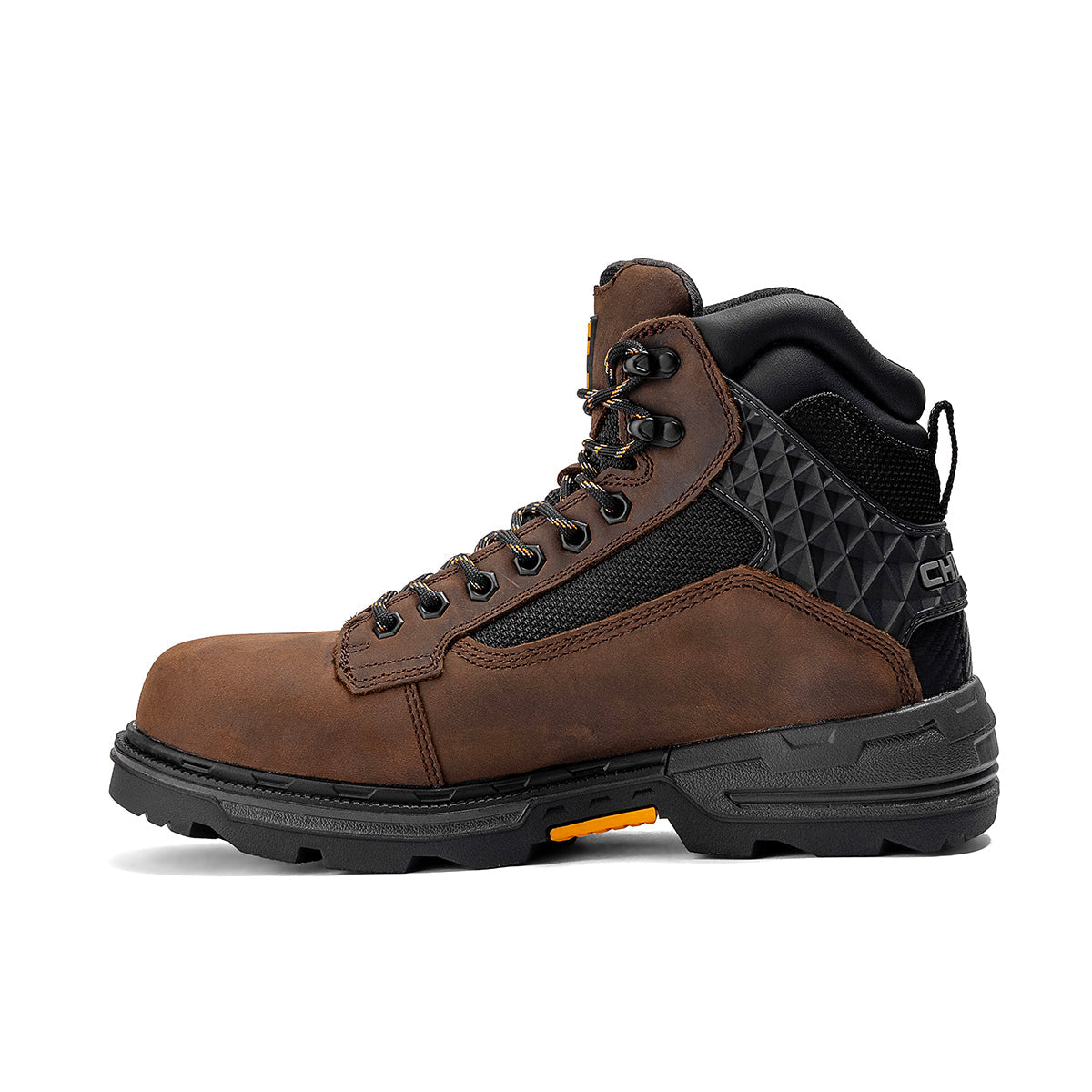 Pallet Jack 6" Plain Toe Waterproof Work Boot – Brown