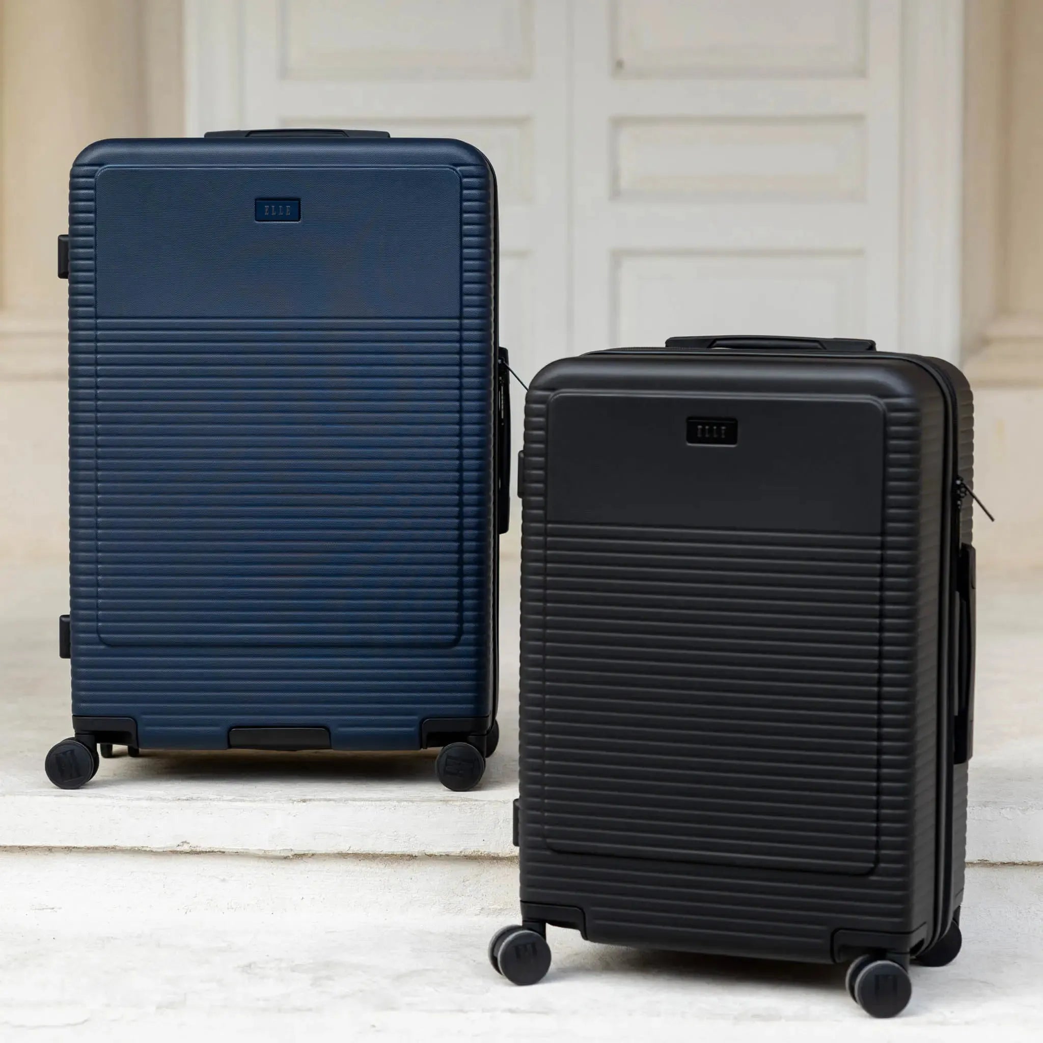 Passage 3 Piece Expandable Retro Luggage Set