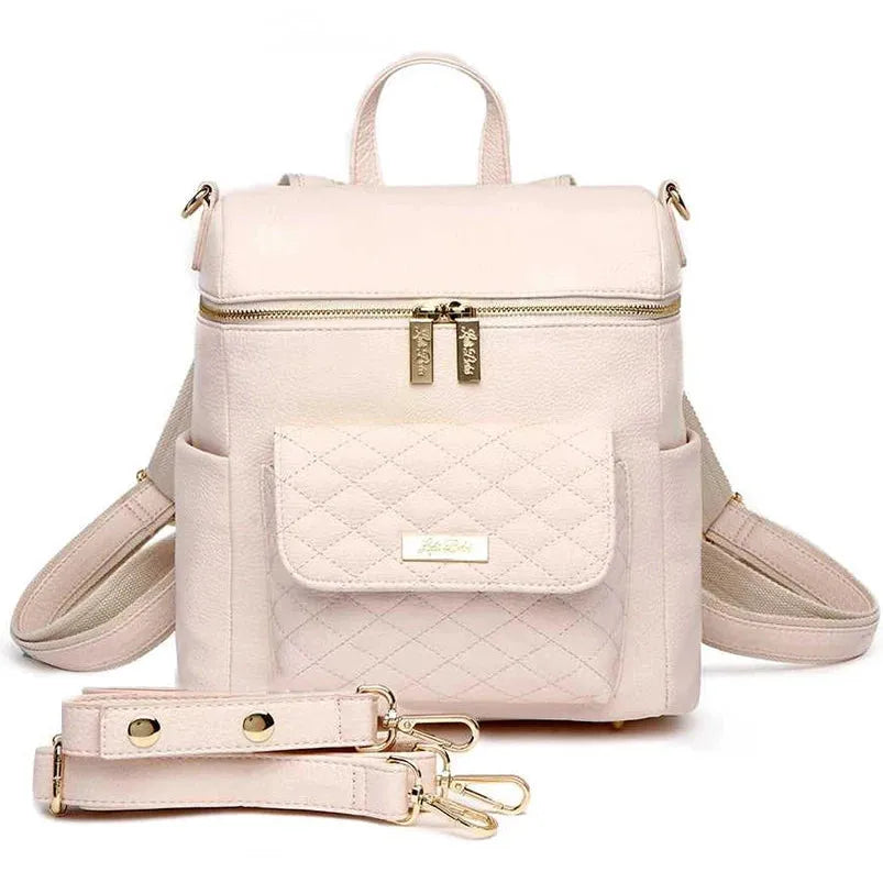Petit Monaco Backpack Diaper Bag | Pastel Pink