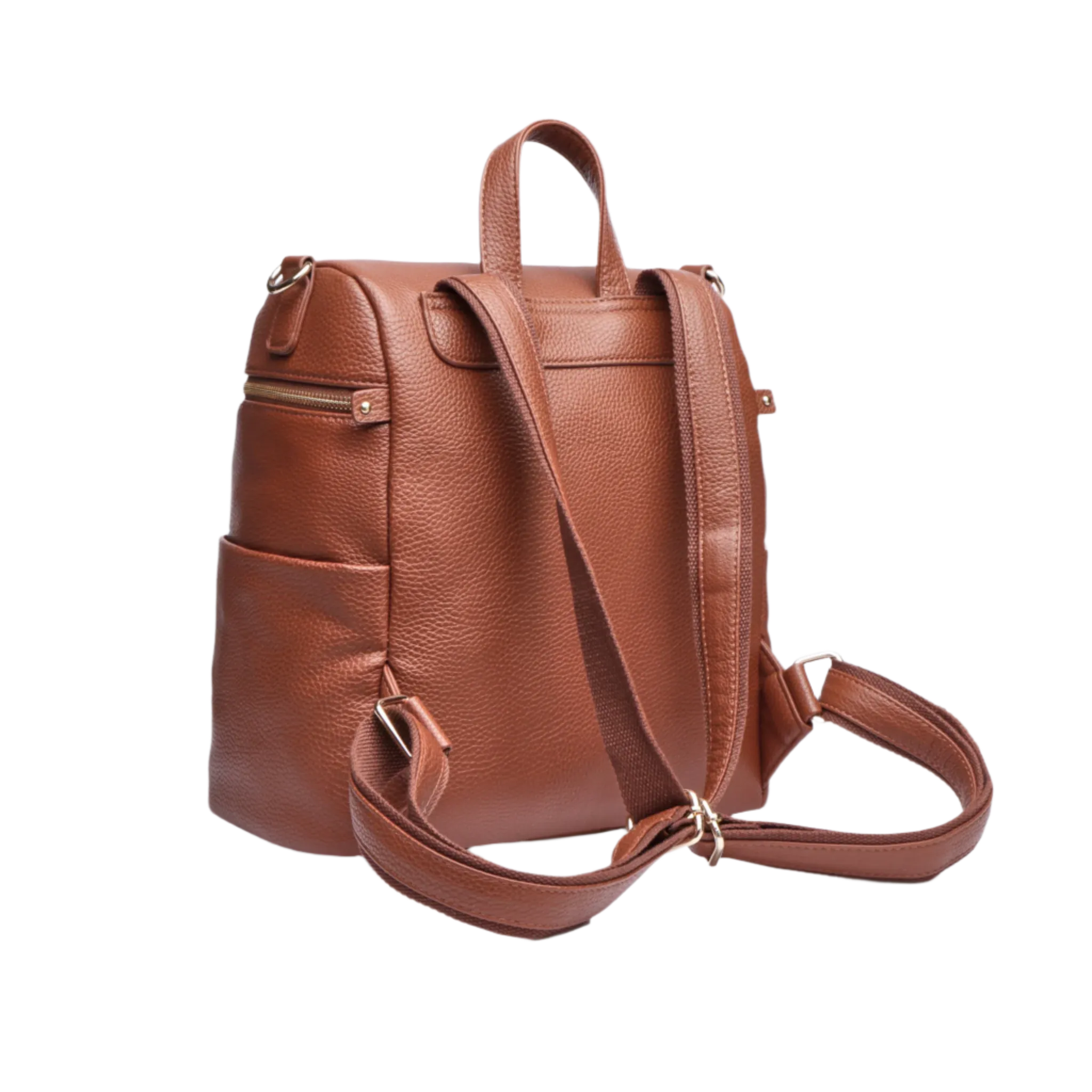 Petit Monaco Diaper Bag | Caramel Brown