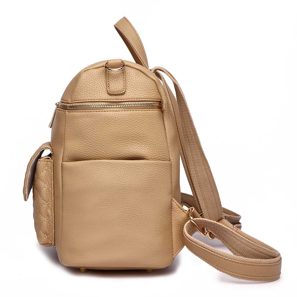 Petit Monaco Backpack Diaper Bag | Latte