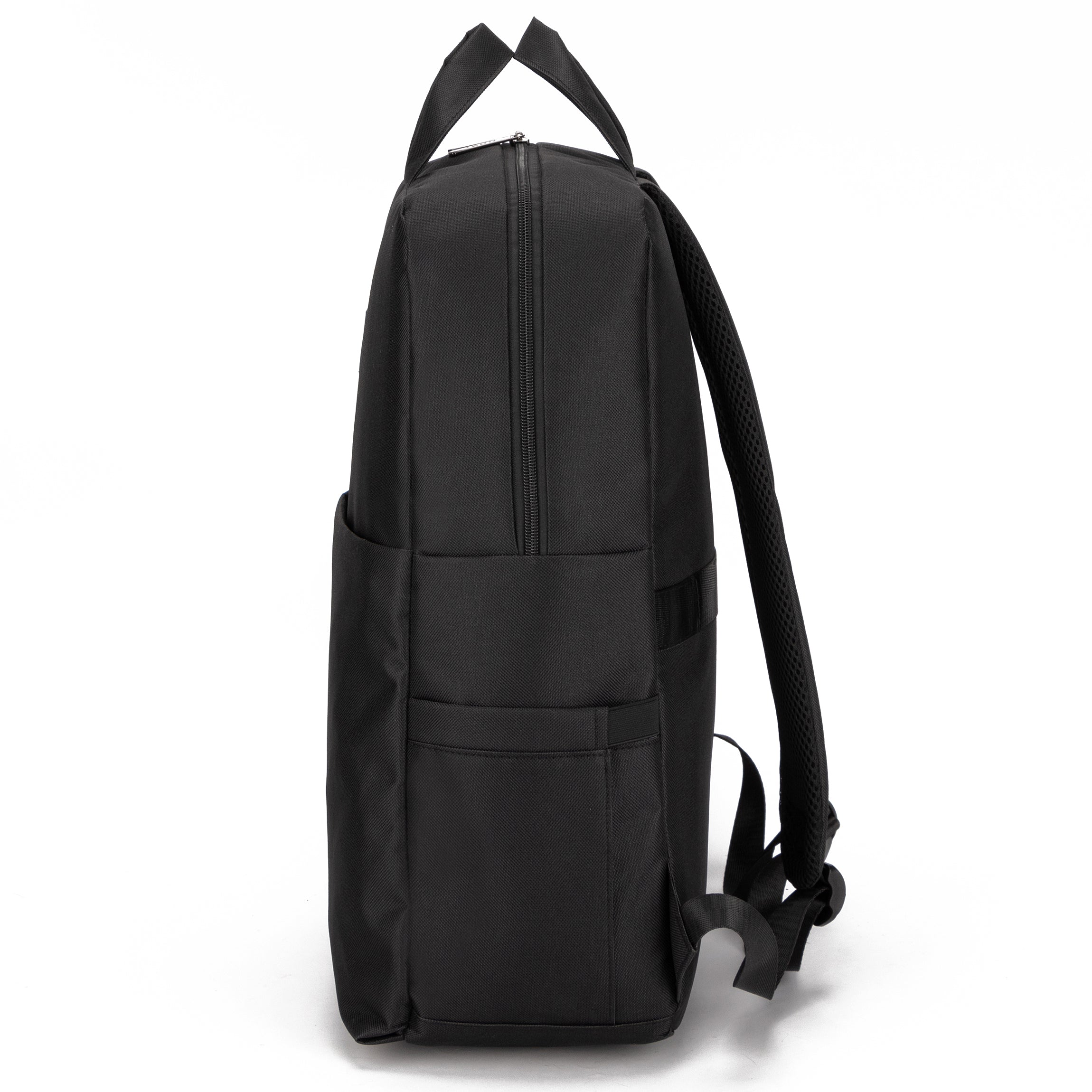 Wisdom Business Travel Slim Durable Laptop Backpack USB Charging Port
