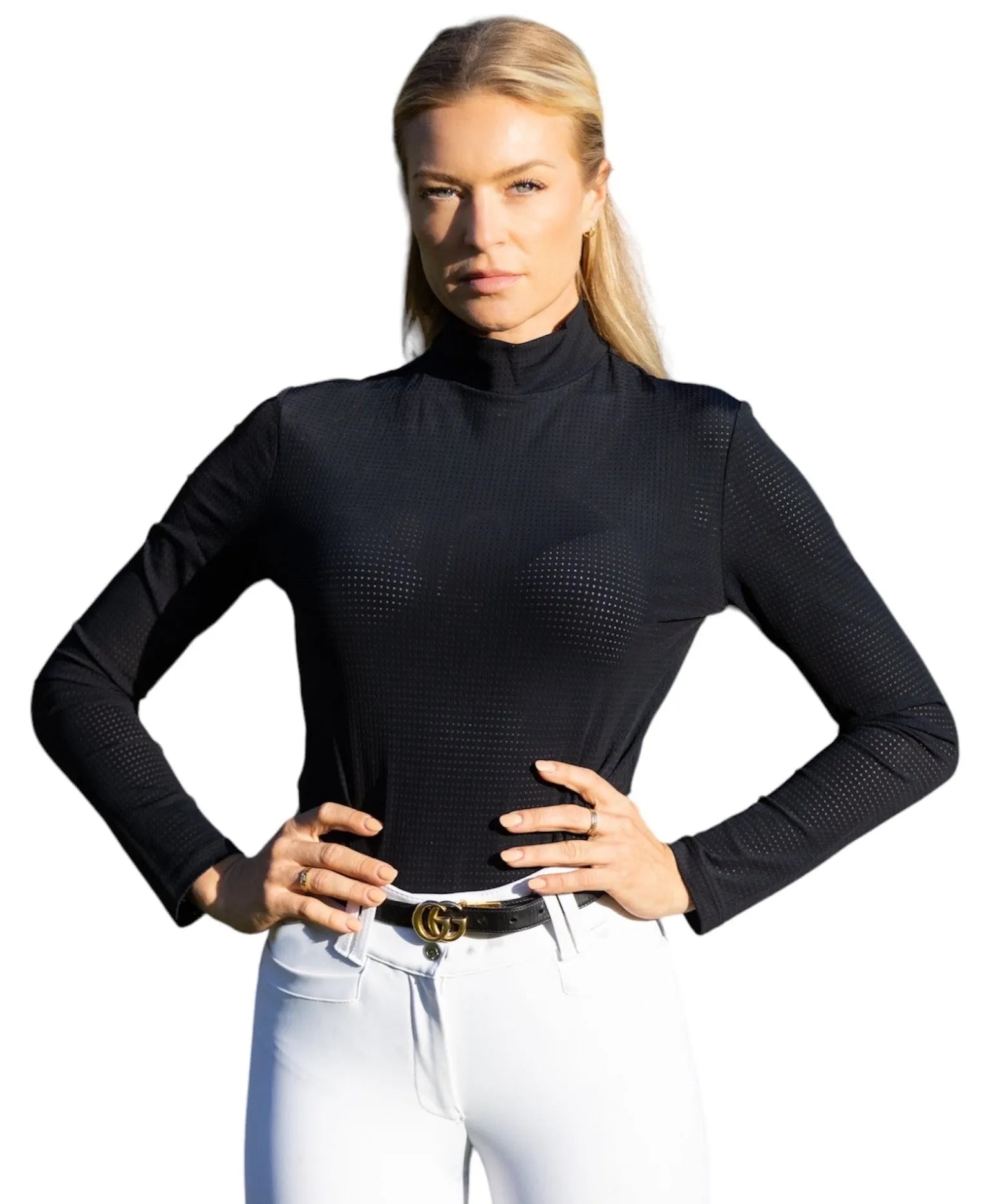 Alesia Long Sleeve Shirt – Breathable & Form-Flattering