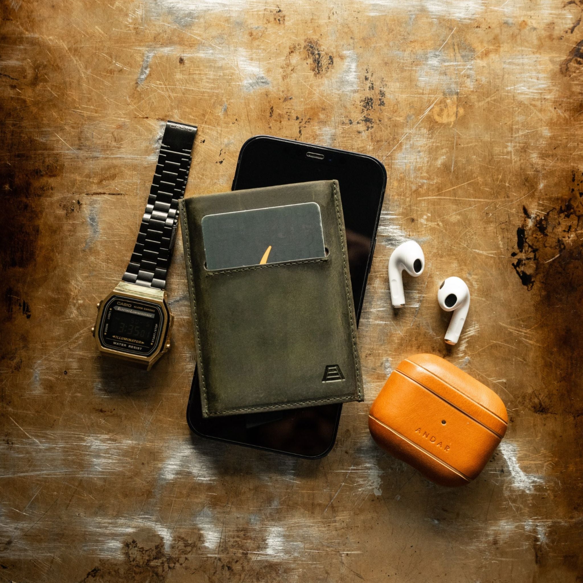 The Pilot – Men's RFID Aluminum Card Wallet