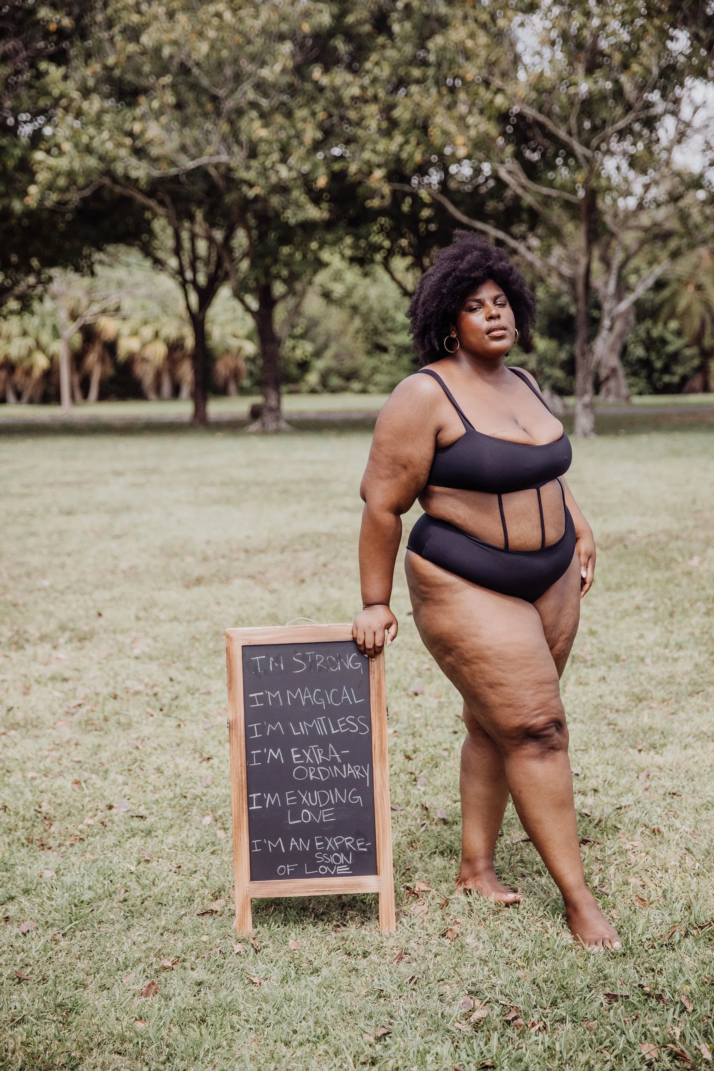 Mary Exposed-Torso One Piece Swimsuit