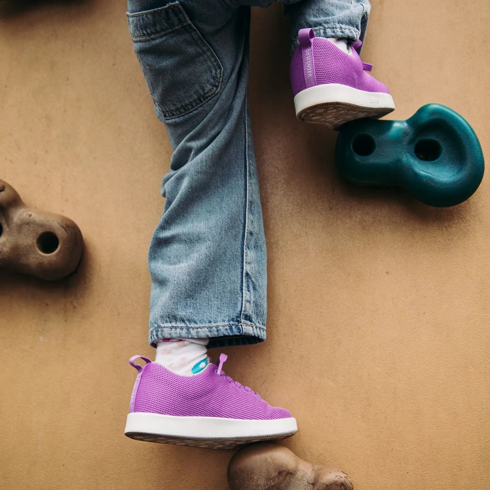 Kids Model 123: Purple Lifestyle Shoes