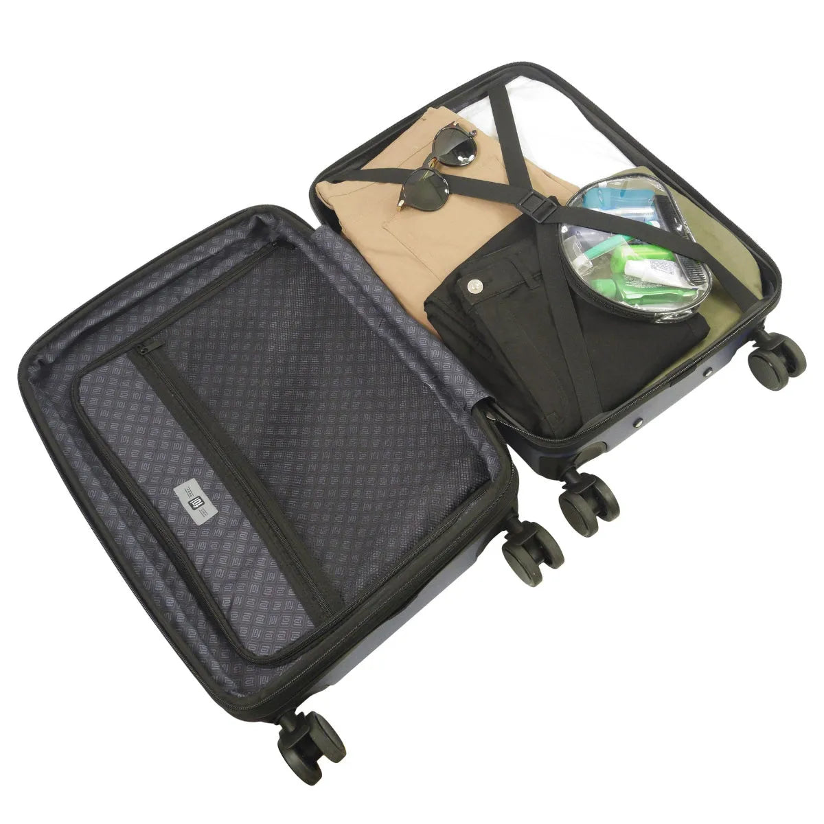 Revolution 22.5" Blue Carry-On Luggage by Ful