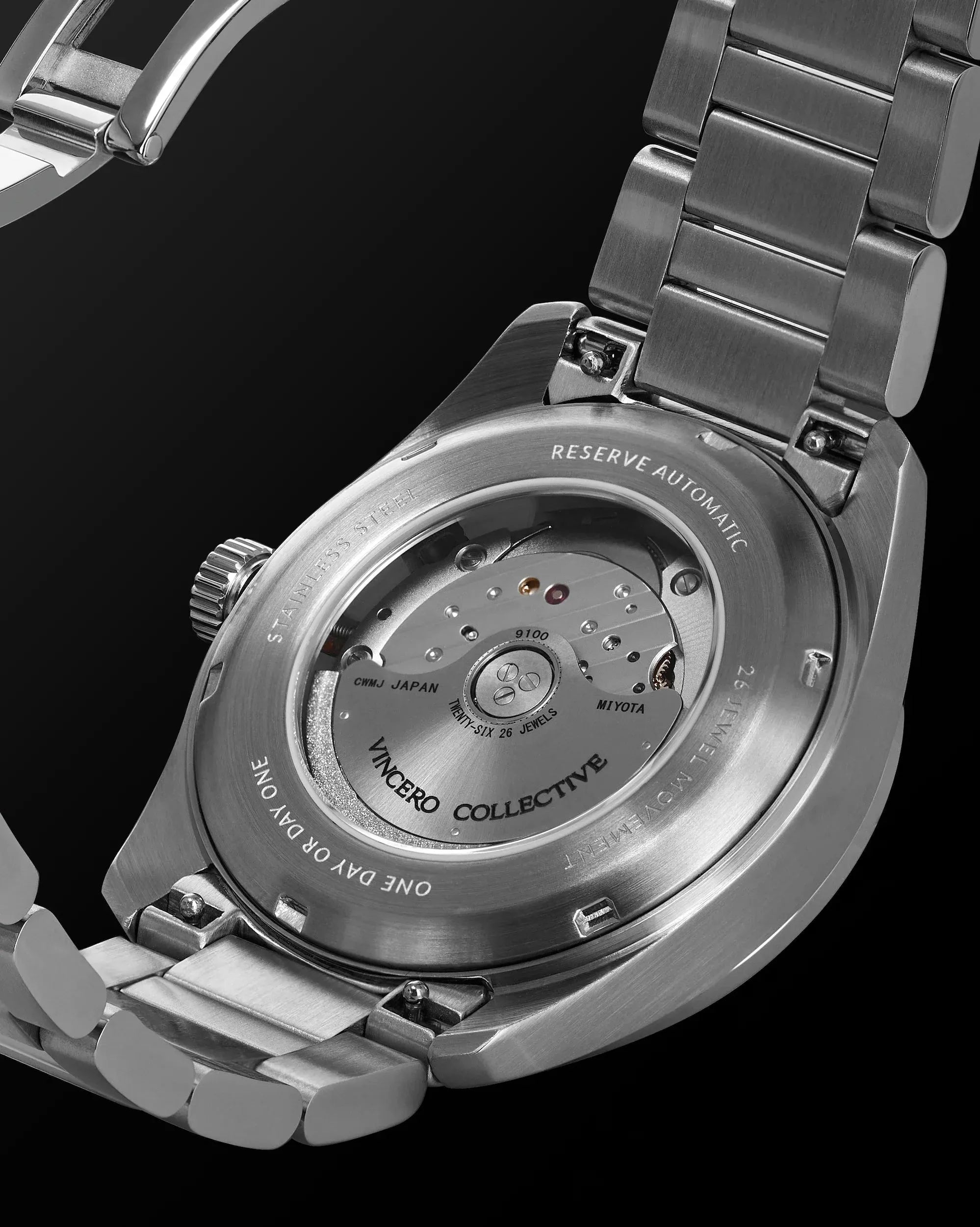 The Reserve Automatic Men's Watches - Gray/Silver