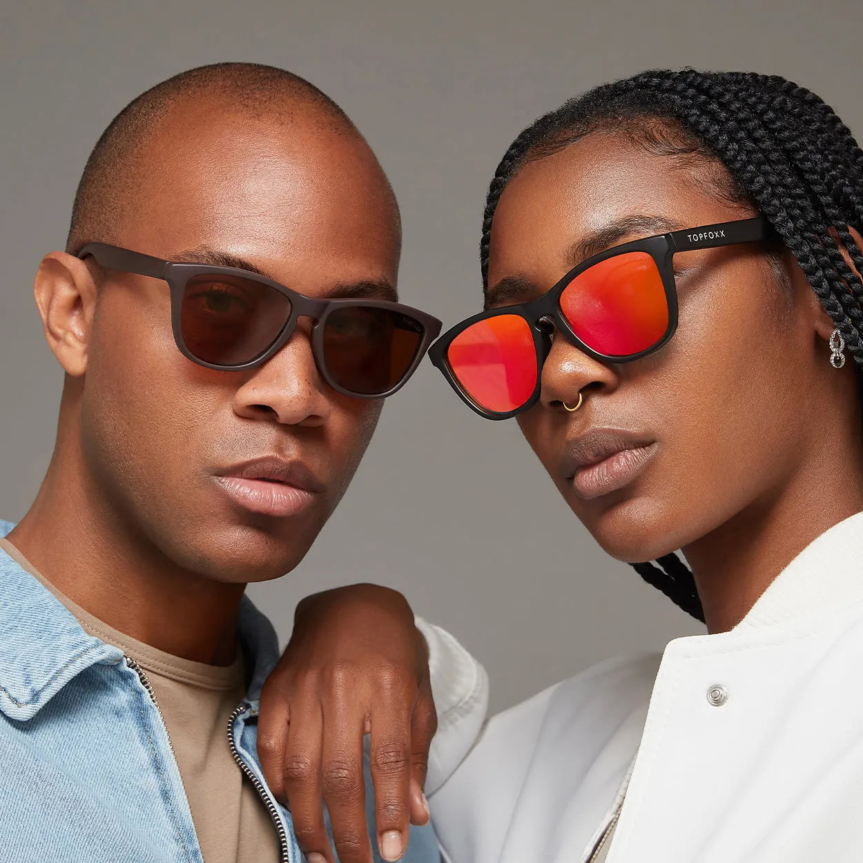 Rise Up Sunglasses - Brown