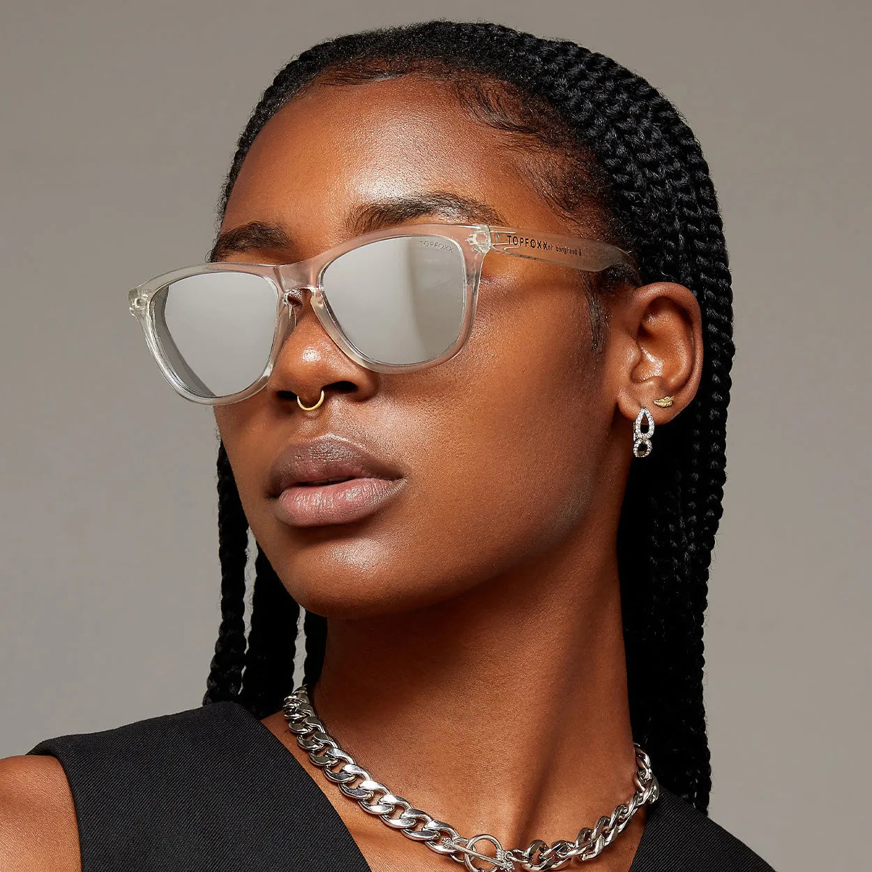 Rise Up Sunglasses - Revo® Mirrored Silver