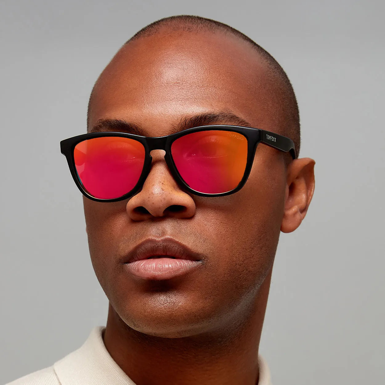 Rise Up Sunglasses - Revo® Mirrored Red