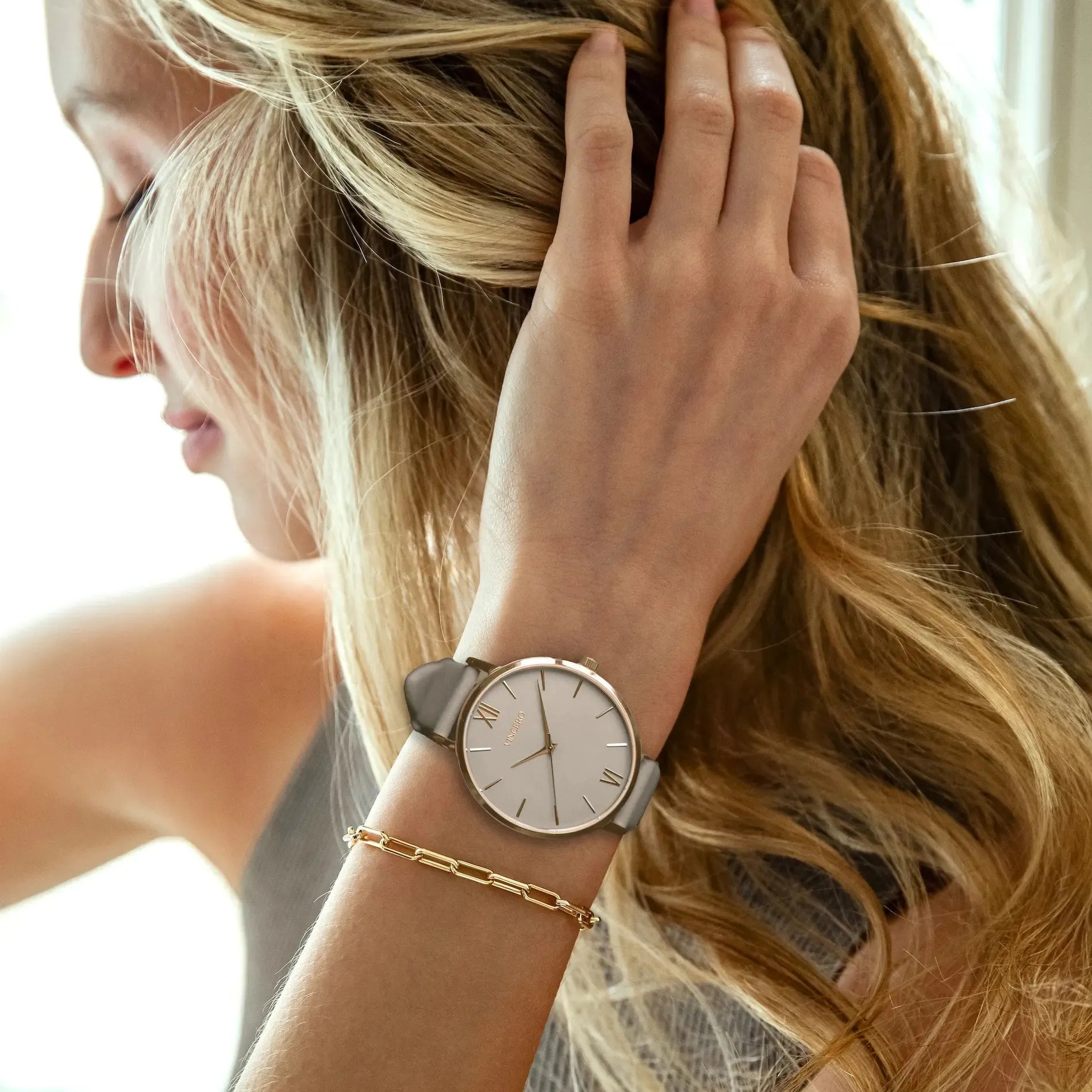 Eros Limited Release Women's Watches - Rose + Taupe