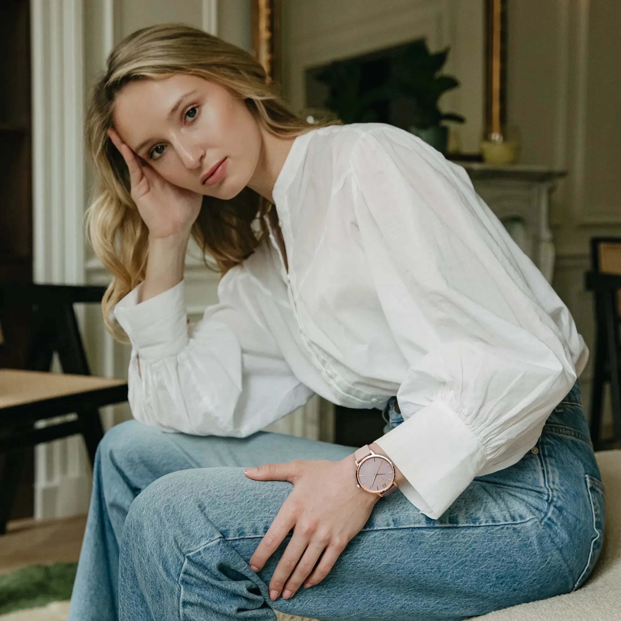 Eros Limited Release Women's Watches - Rose + Taupe