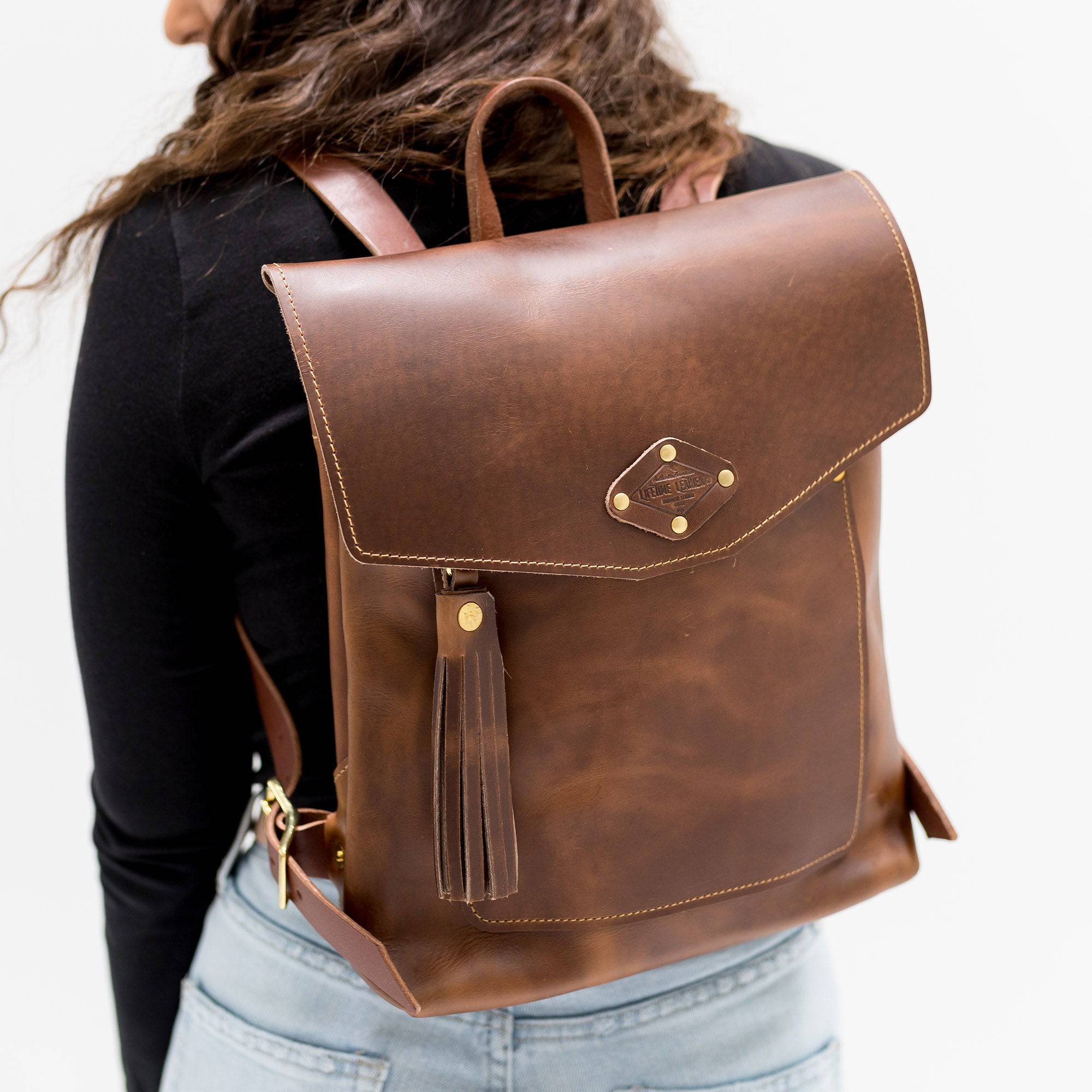 Premium Leather Rucksack for Everyday Use