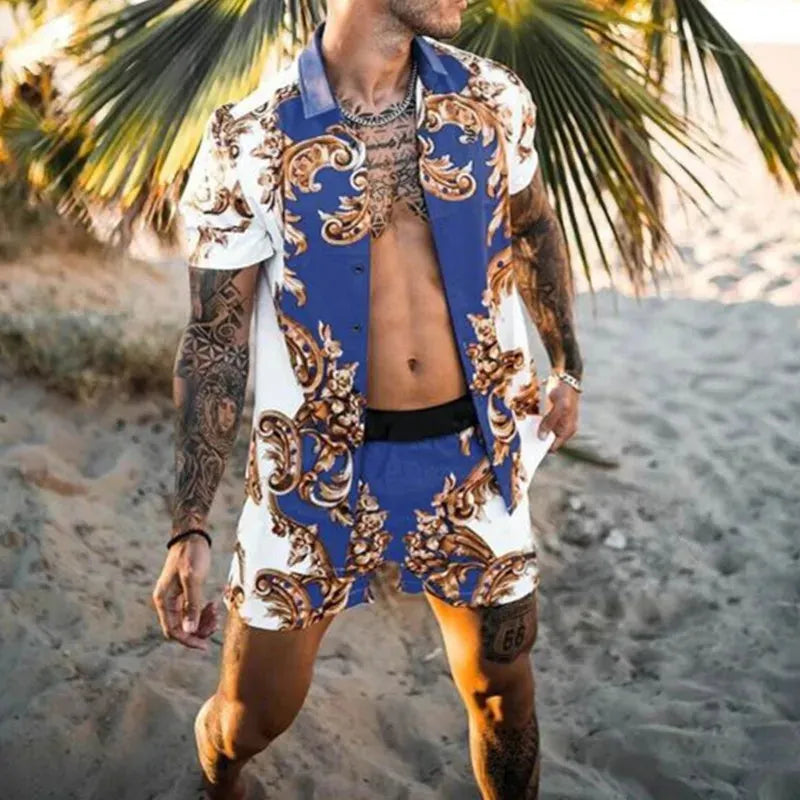 Designer style men two piece Beach set