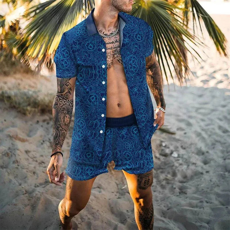 Designer style men two piece Beach set